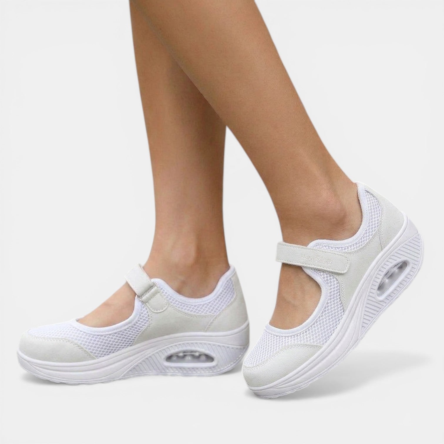 Aurazio Sneakers Cuscino Aria Ortopedico Ammortizzazione Max per Donna