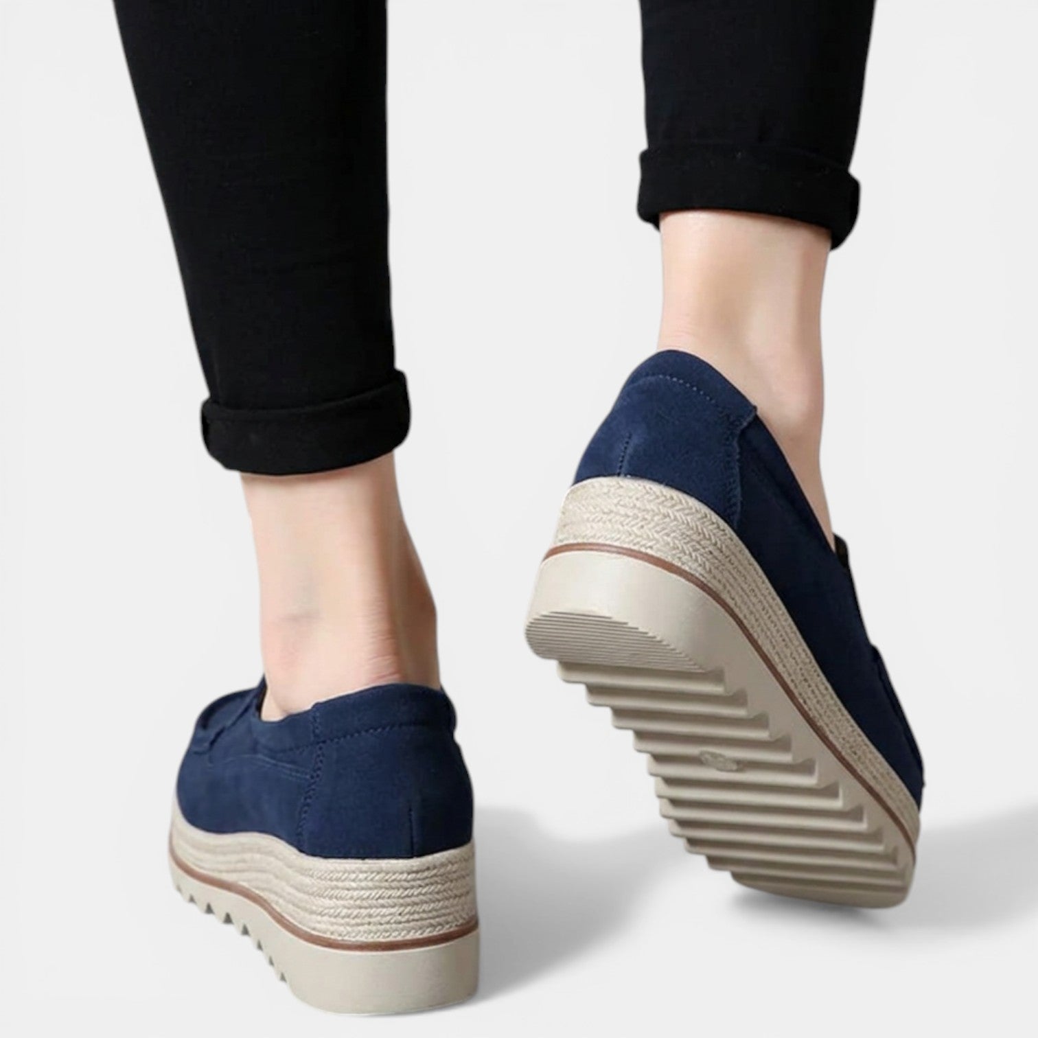 Aurazio Scarpe Platform Ortopediche Antiscivolo per Donna