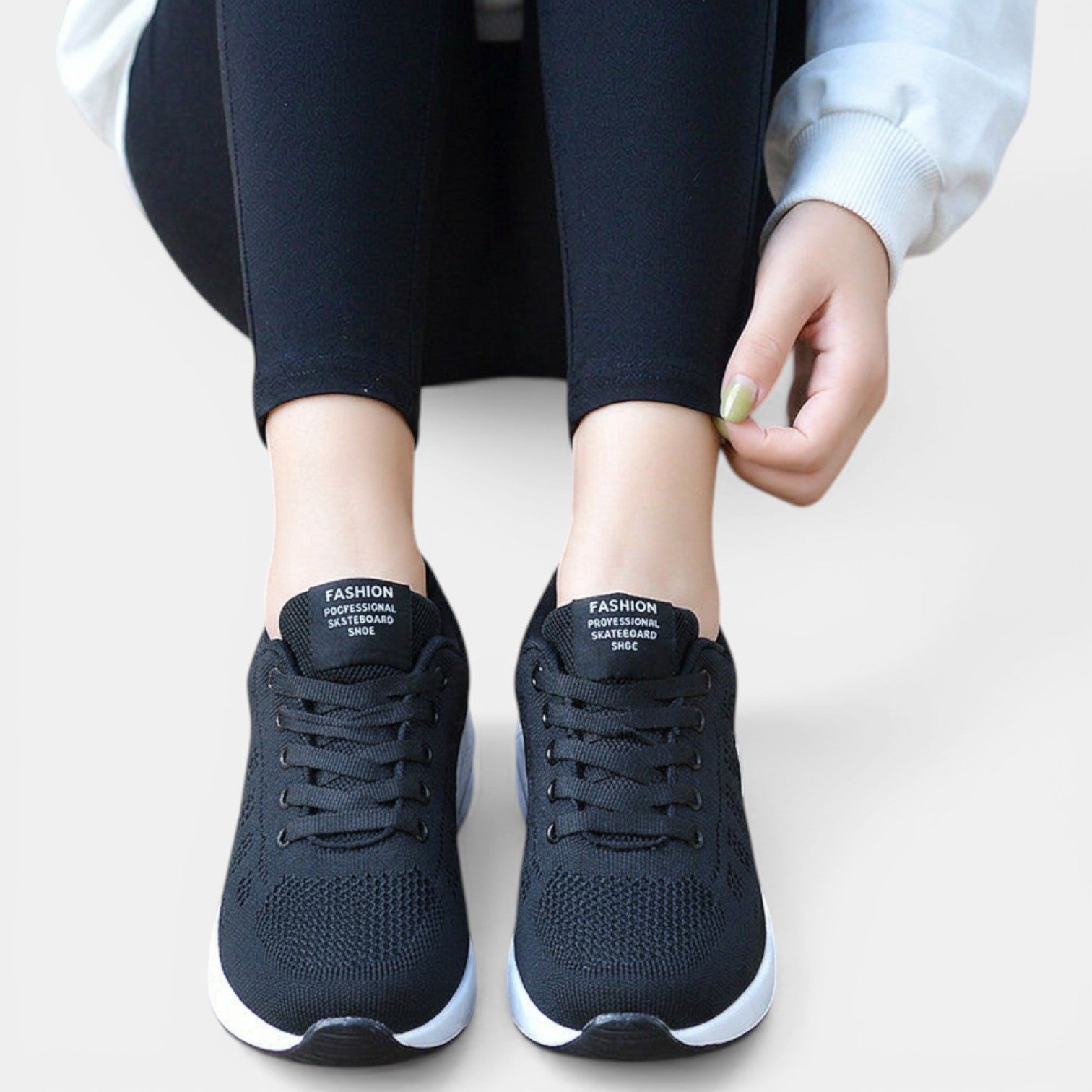 Aurazio Sneakers Ortopediche Traspiranti Mesh Leggere per Donna