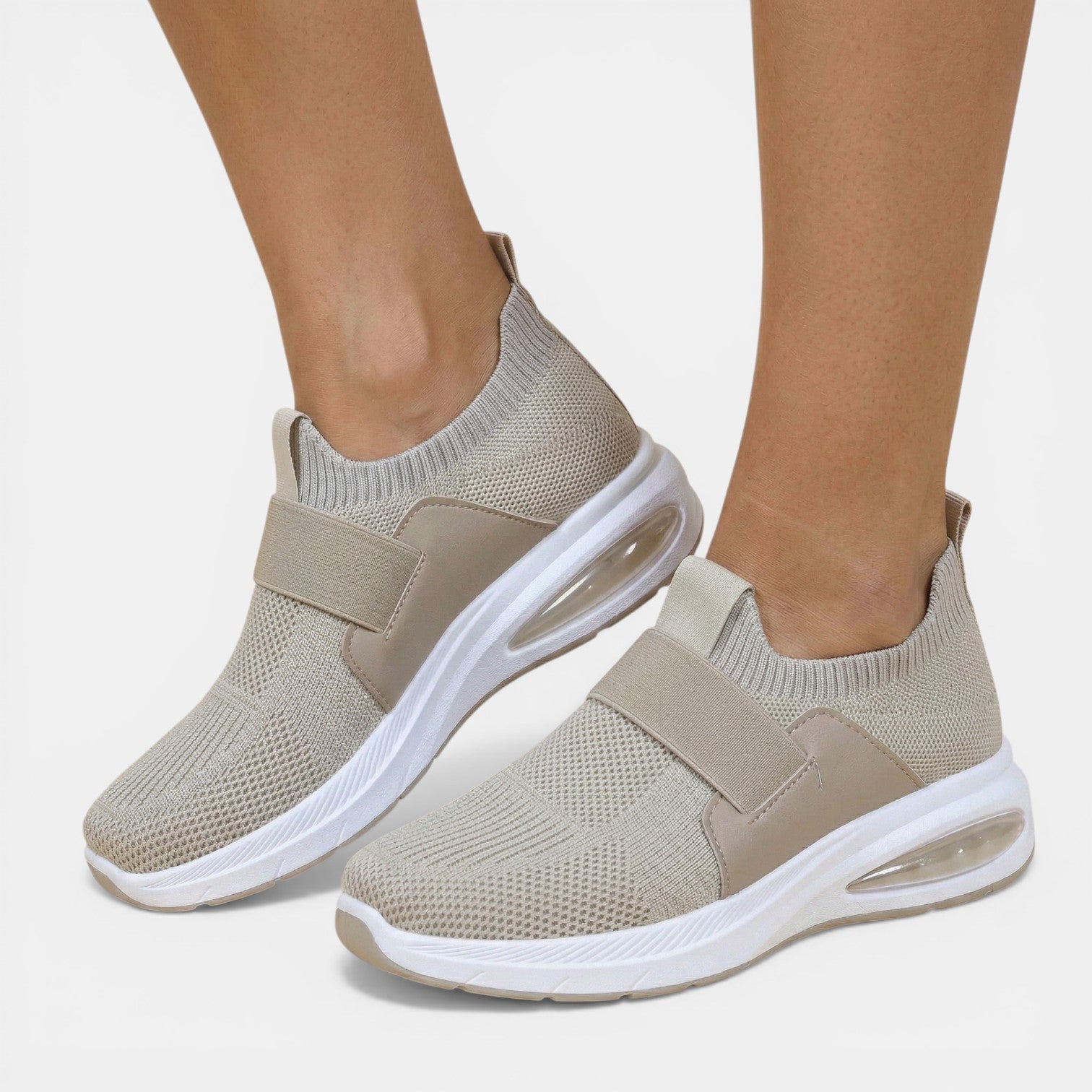 Aurazio Sneakers Traspiranti Stilose Tomaia Mesh per Donna