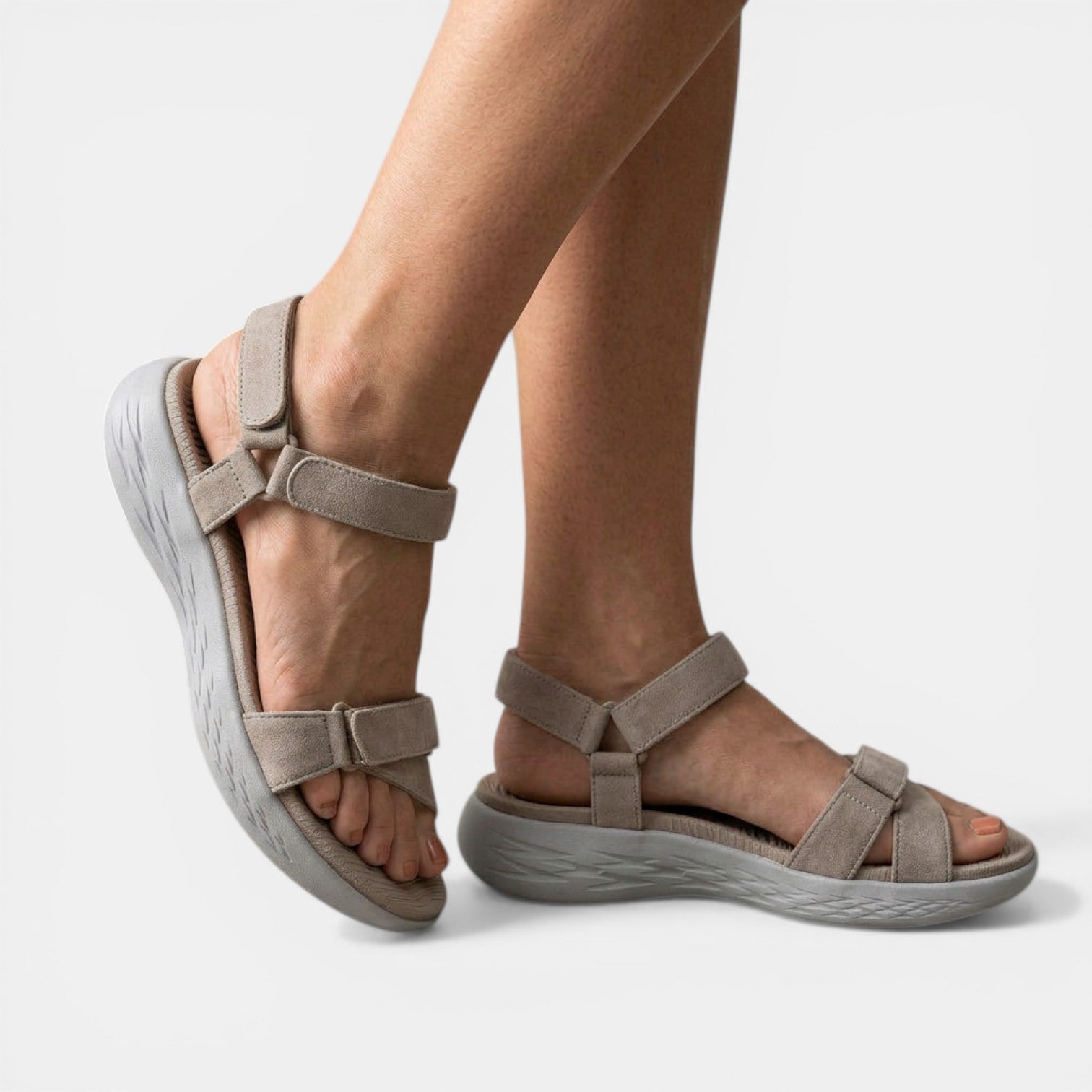 Aurazio Sandali Zeppa Ortopedici Supporto Ergonomico per Donna