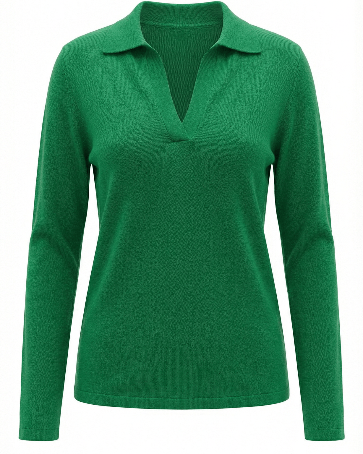 Aurazio Maglione Polo a V Casual da Donna