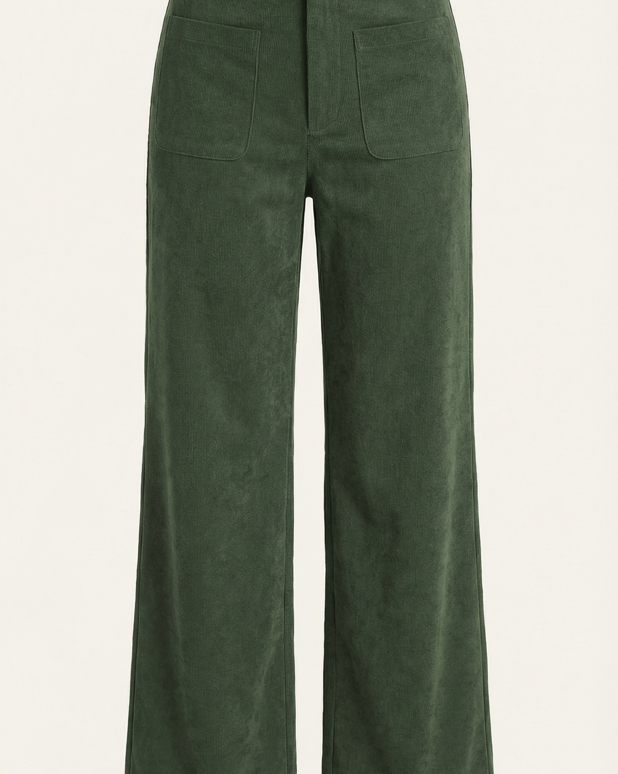 Aurazio Pantaloni in Velluto a Coste da Donna