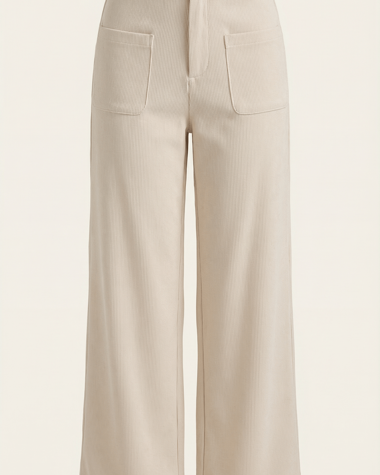 Aurazio Pantaloni in Velluto a Coste da Donna