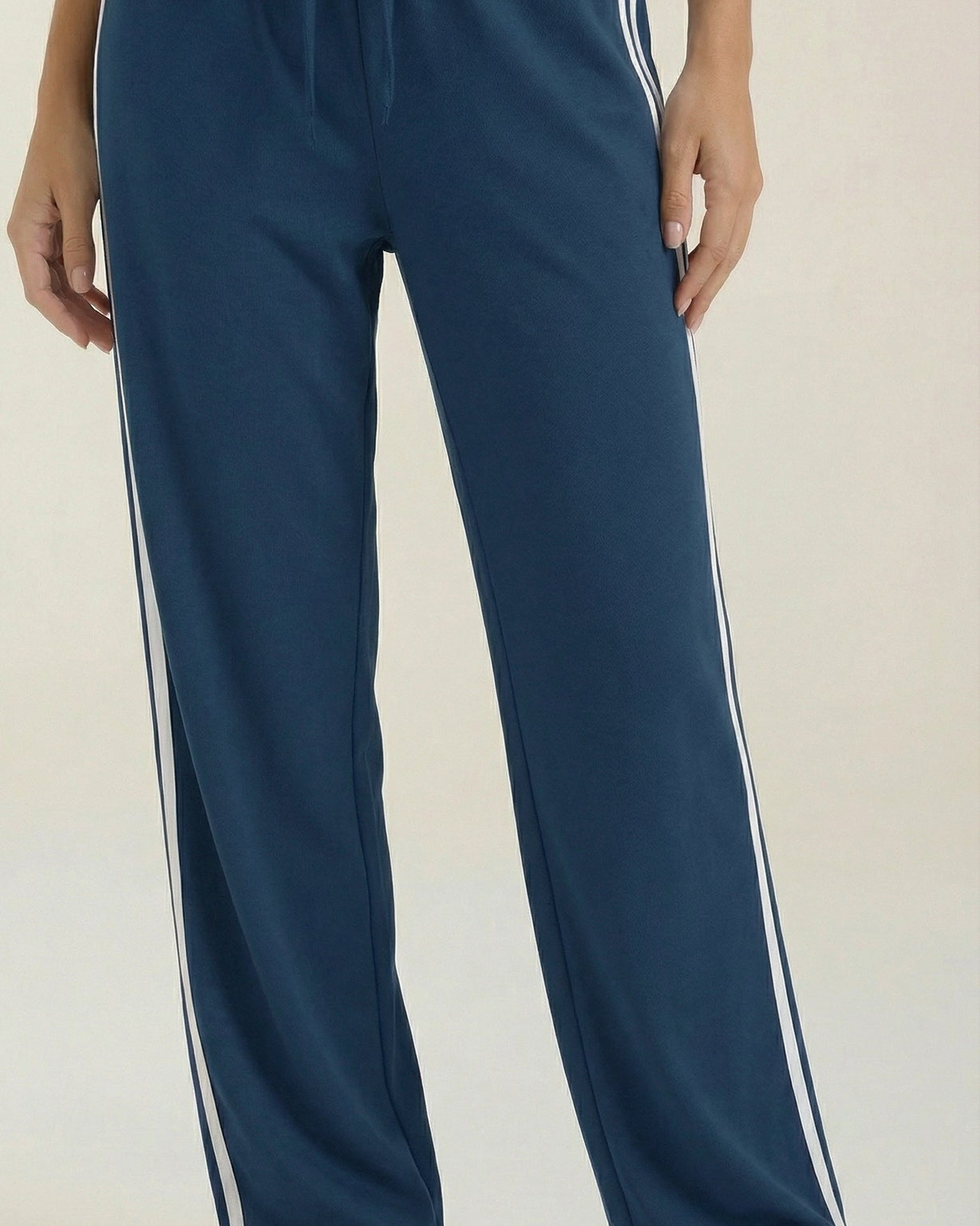 Aurazio Pantaloni Sportivi a Gamba Larga per Donna