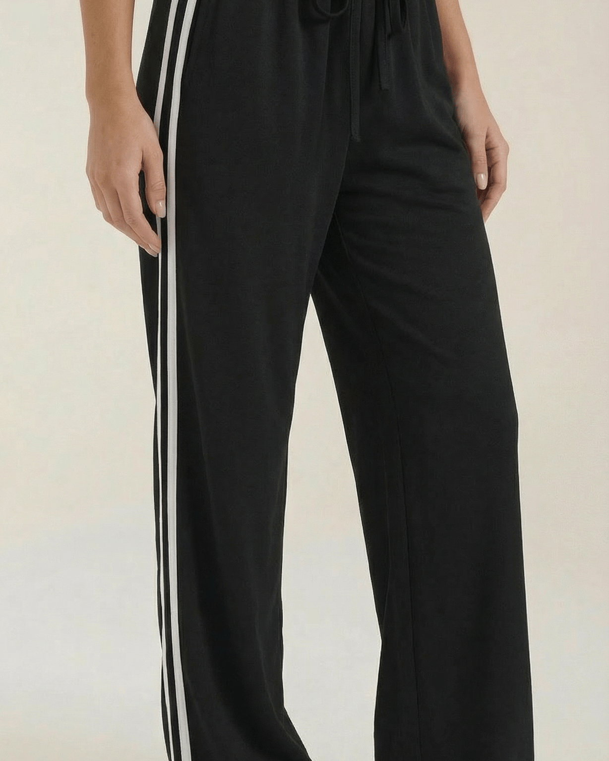 Aurazio Pantaloni Sportivi a Gamba Larga per Donna