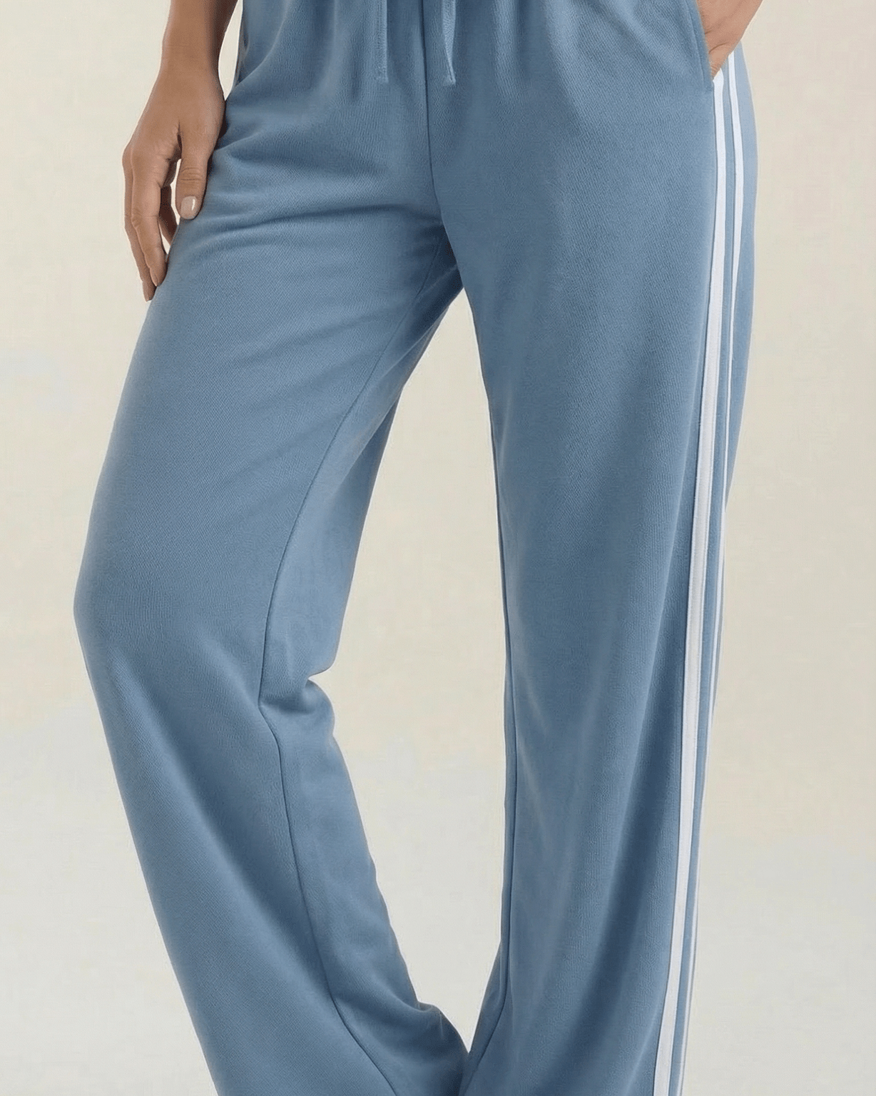 Aurazio Pantaloni Sportivi a Gamba Larga per Donna