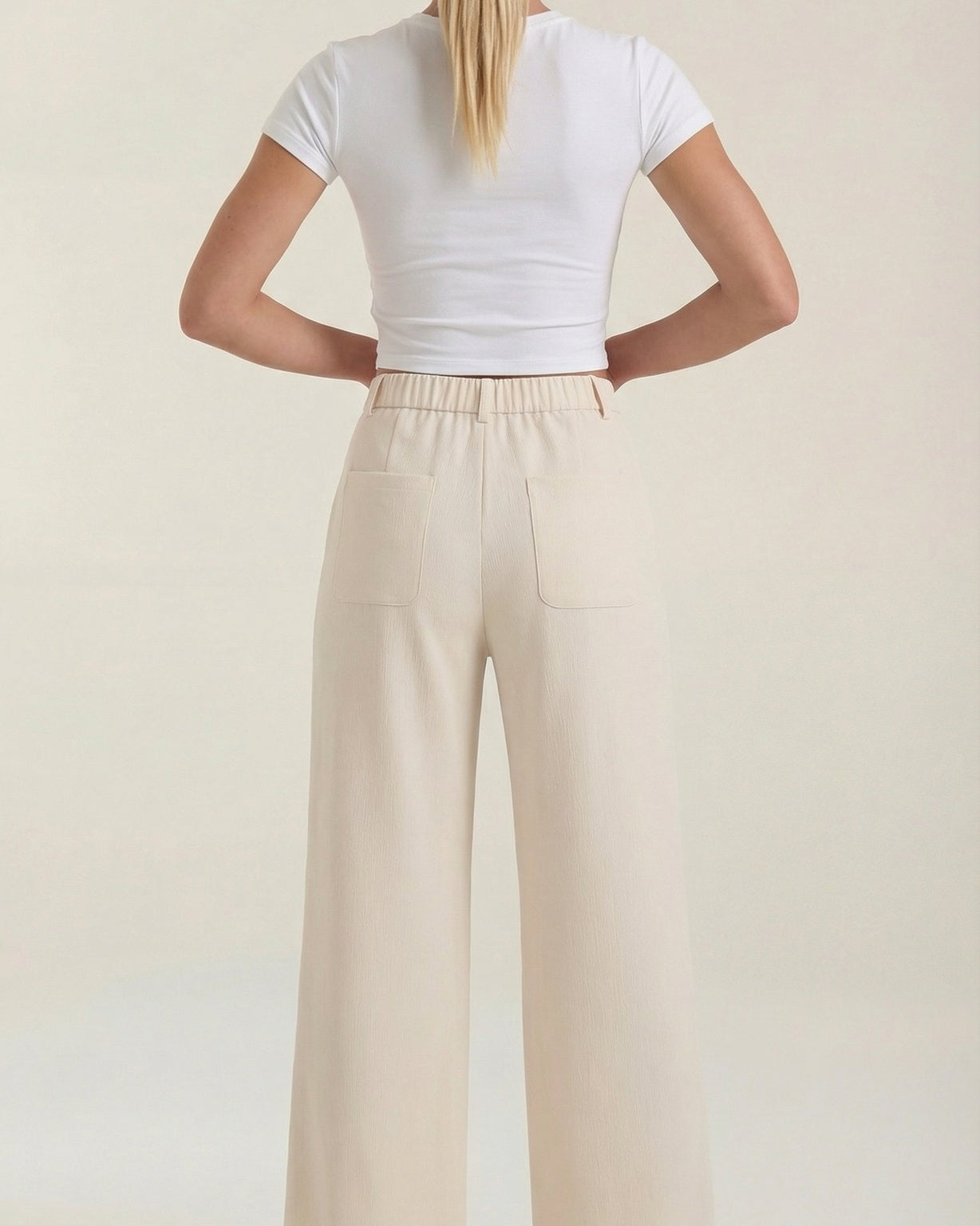 Aurazio Pantaloni in Velluto a Coste da Donna