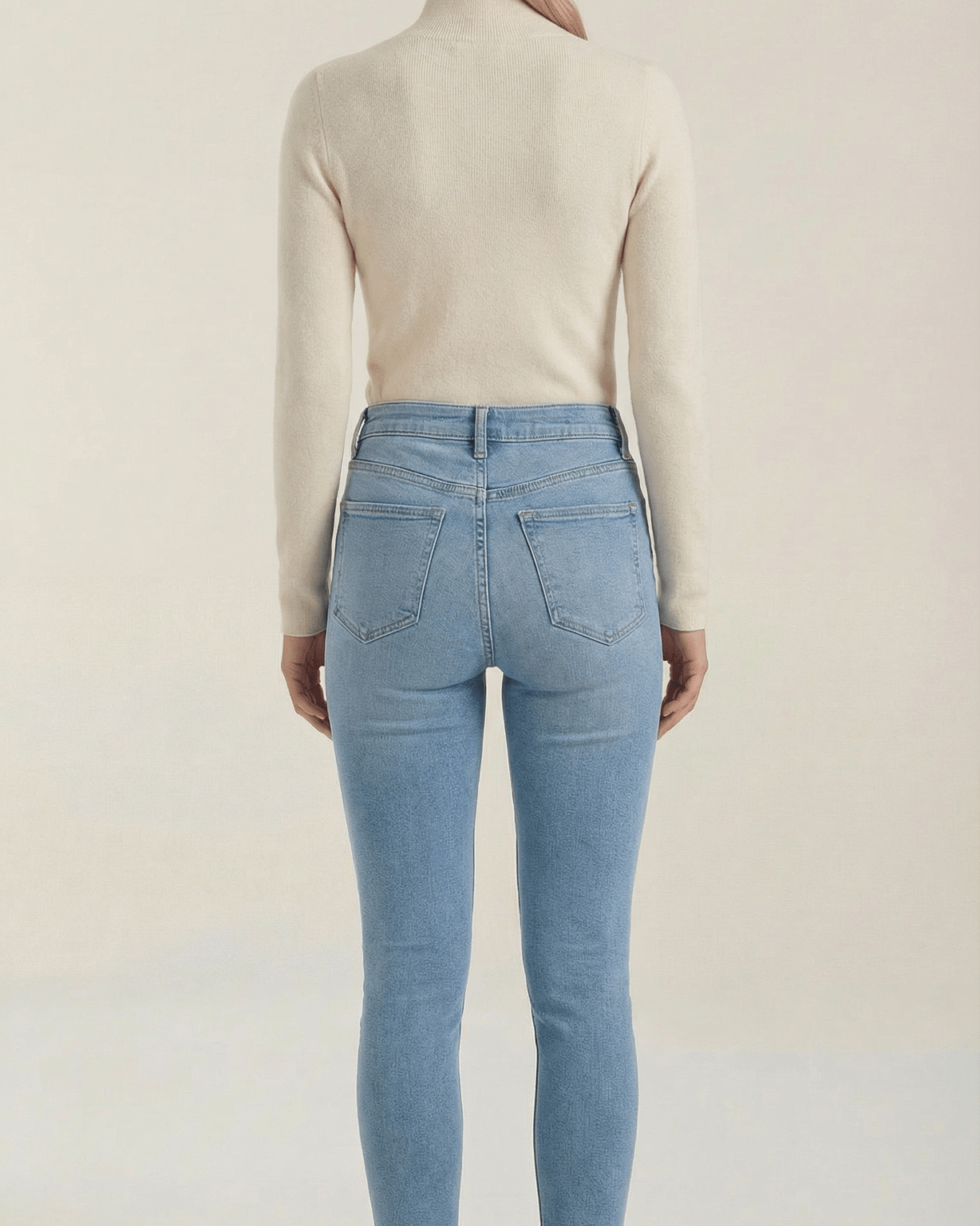 Aurazio Maglia con Collo Alto da Donna