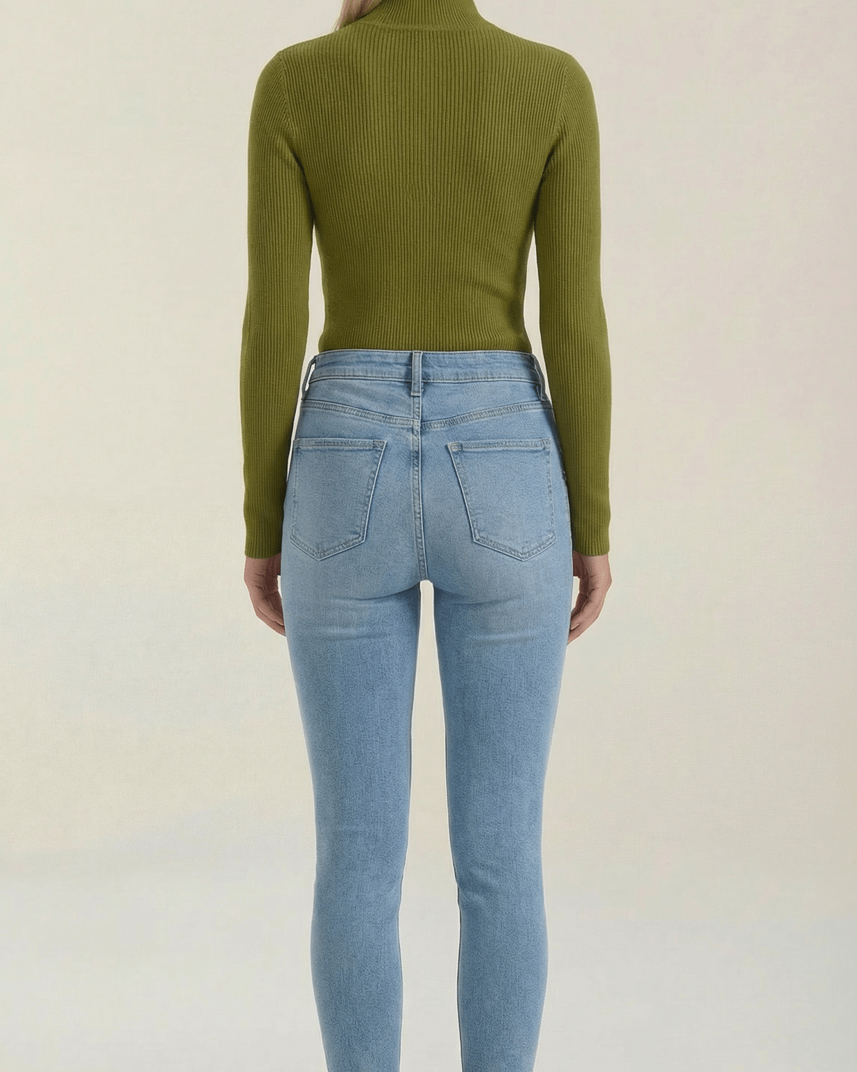 Aurazio Maglia con Collo Alto da Donna