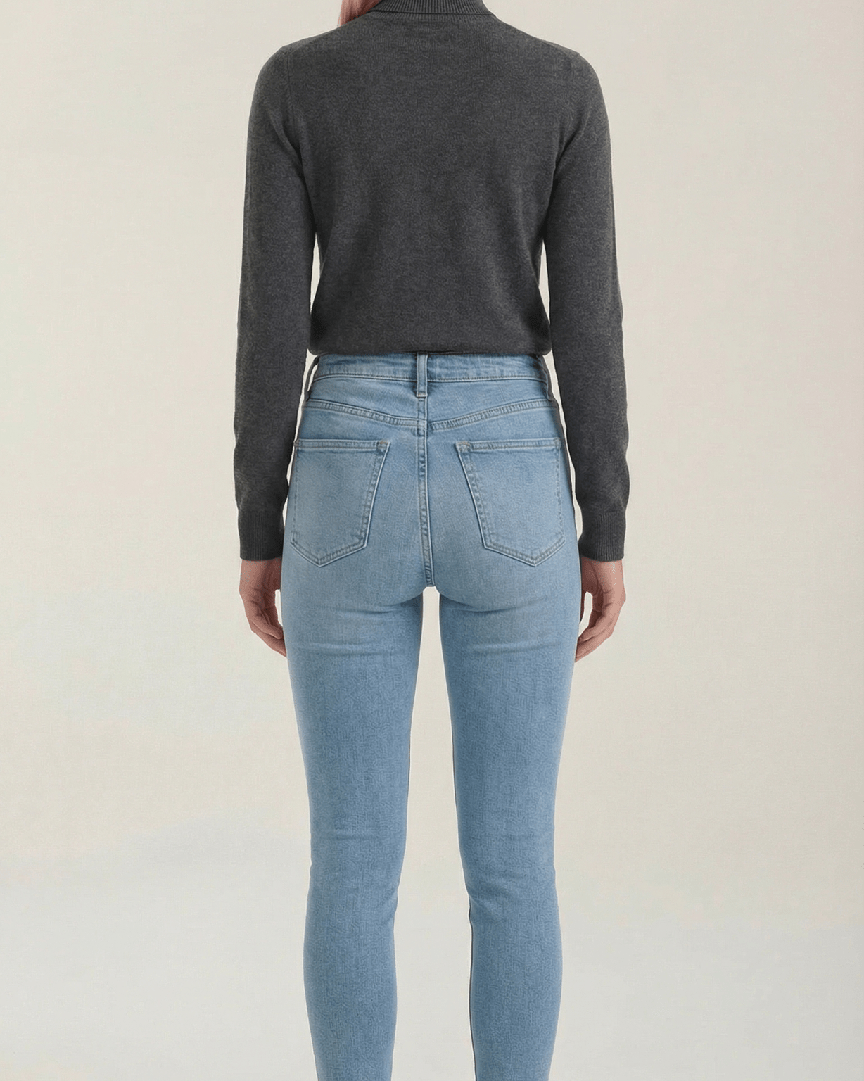 Aurazio Maglia con Collo Alto da Donna