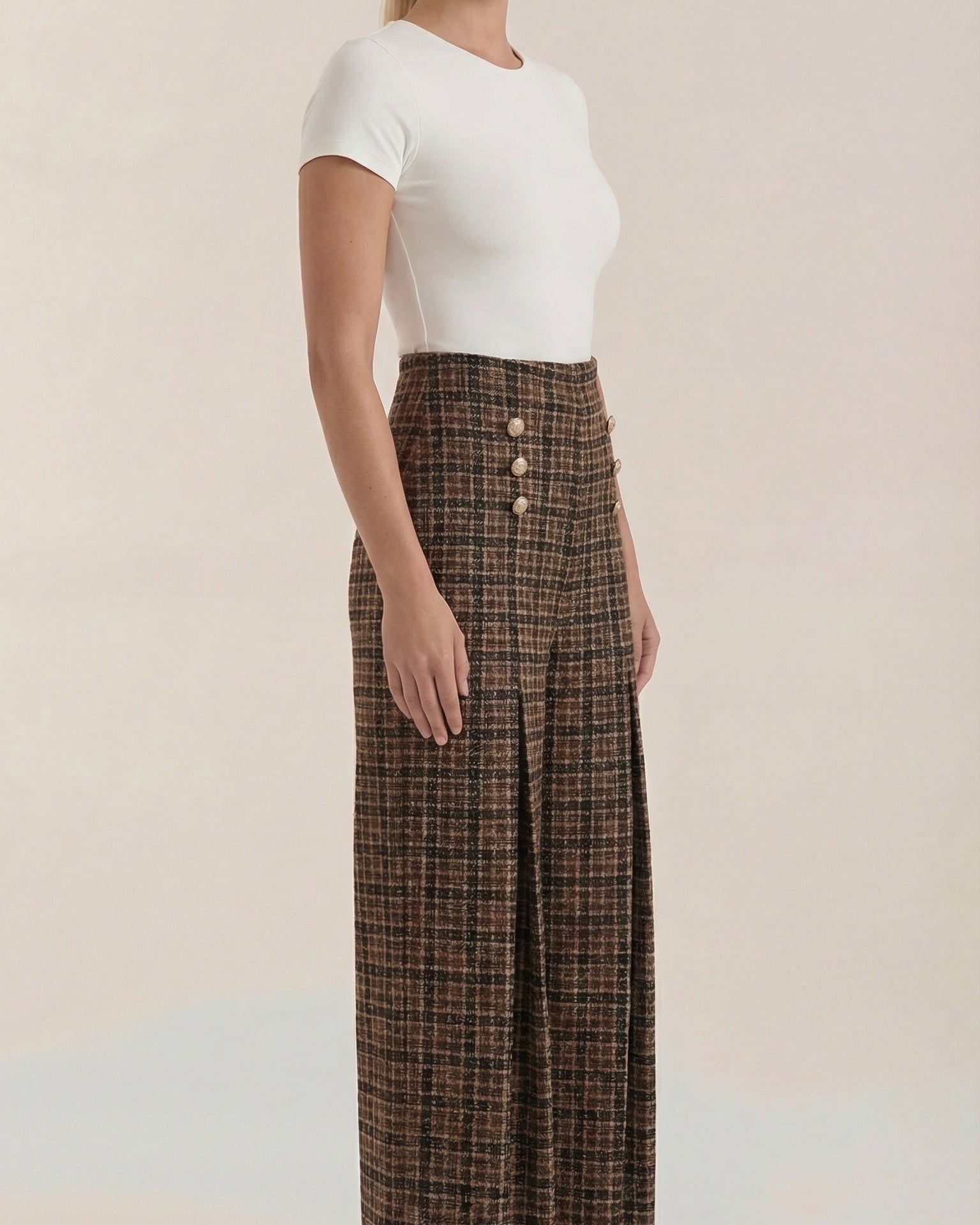 Aurazio Pantaloni a Palazzo Quadri per Donne