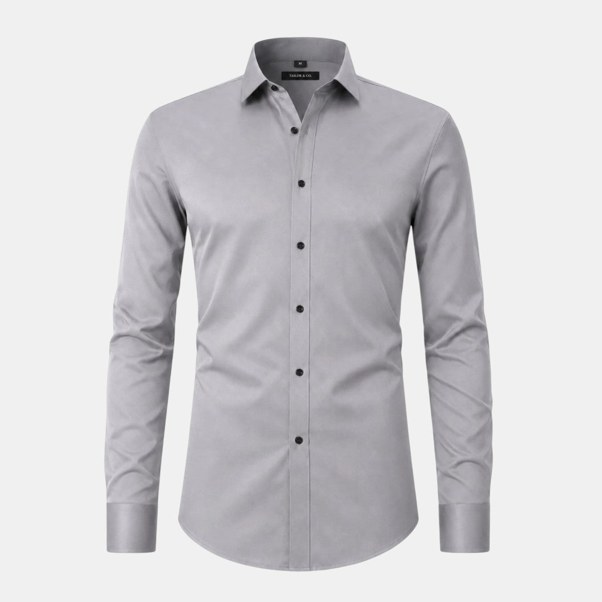 Camicia Uomo Elegante Slim Fit Elasticizzata da Cerimonia