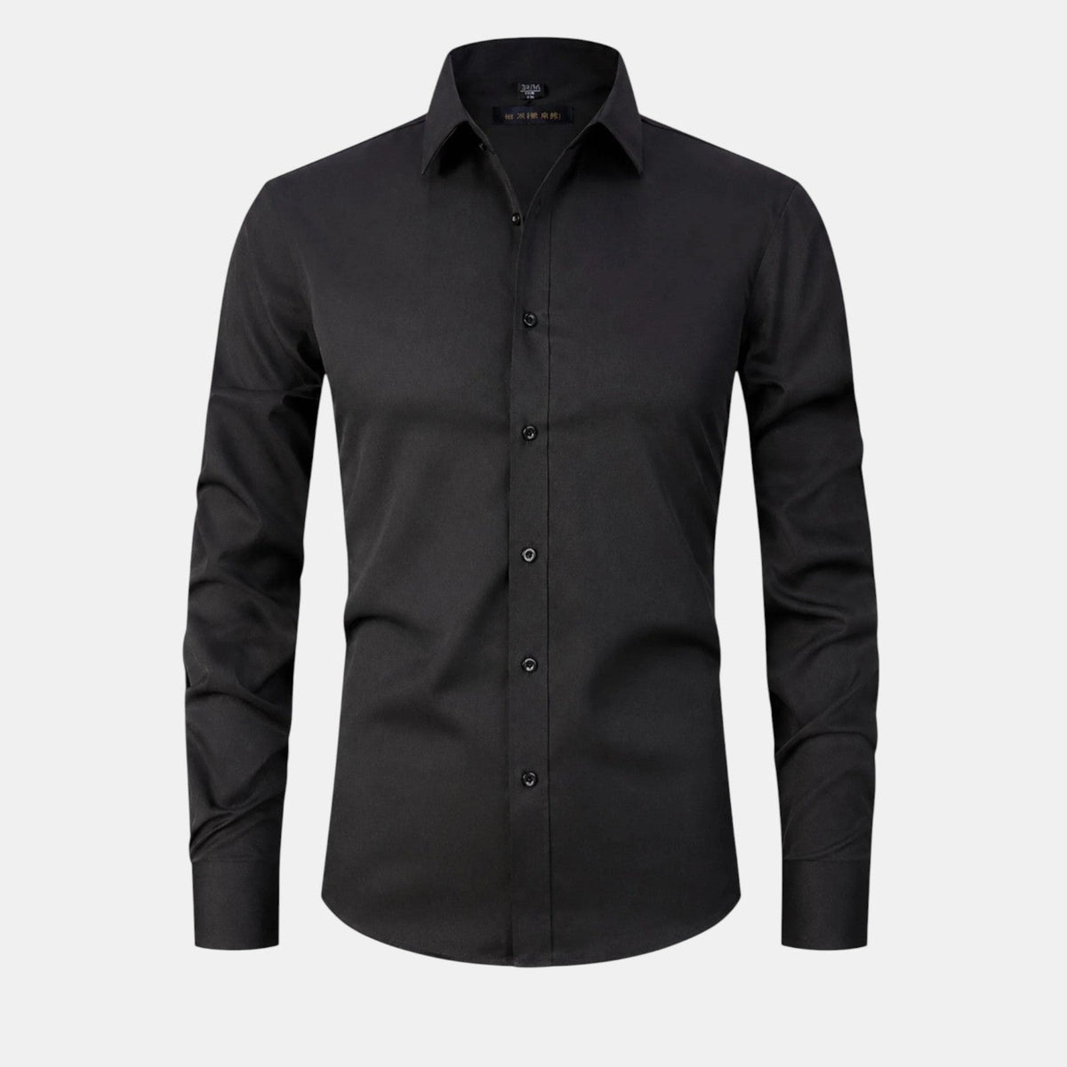 Camicia Uomo Elegante Slim Fit Elasticizzata da Cerimonia