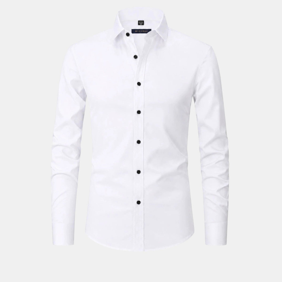 Camicia Uomo Elegante Slim Fit Elasticizzata da Cerimonia