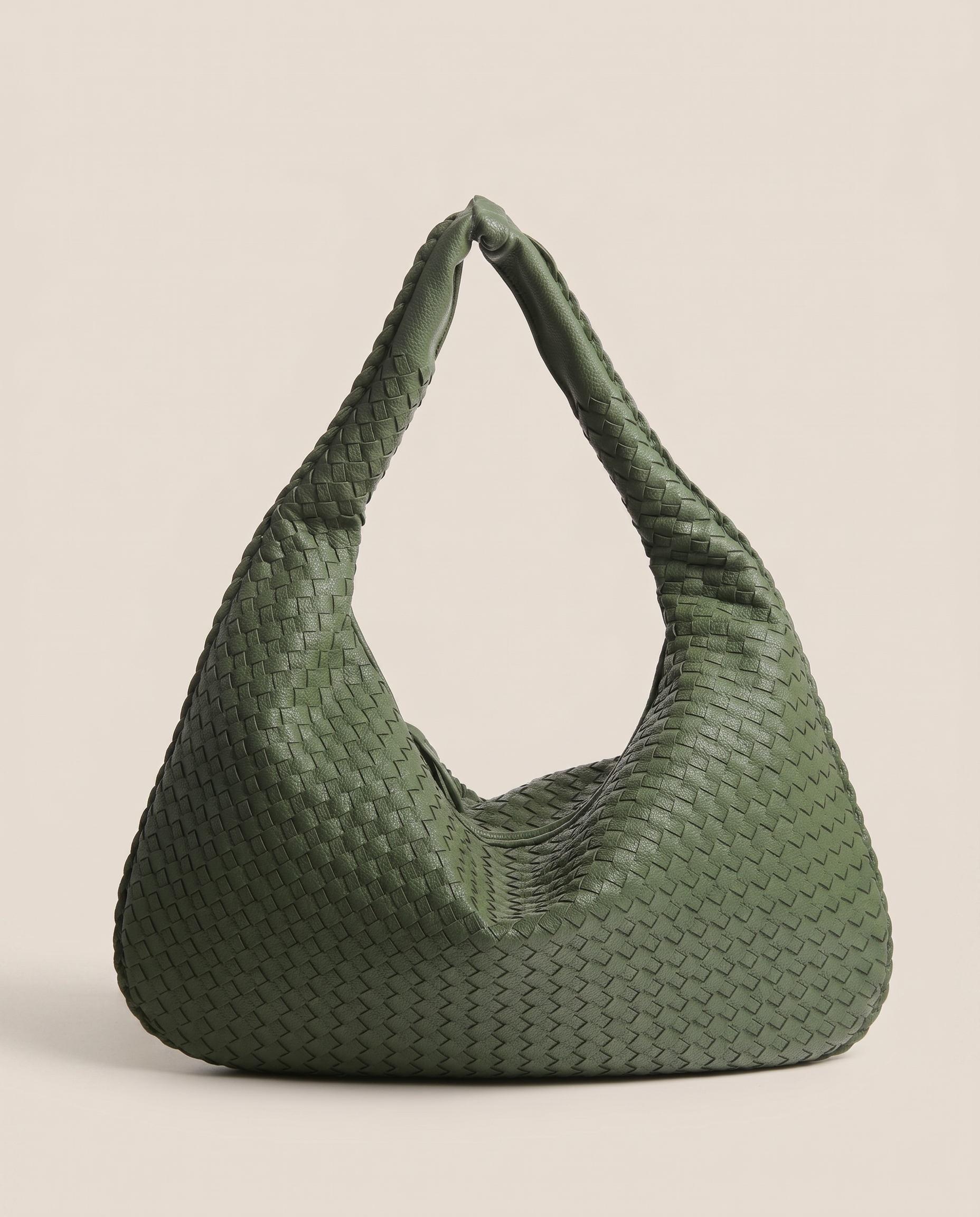 Borsa Donna a Spalla Intrecciata Morbida Capiente