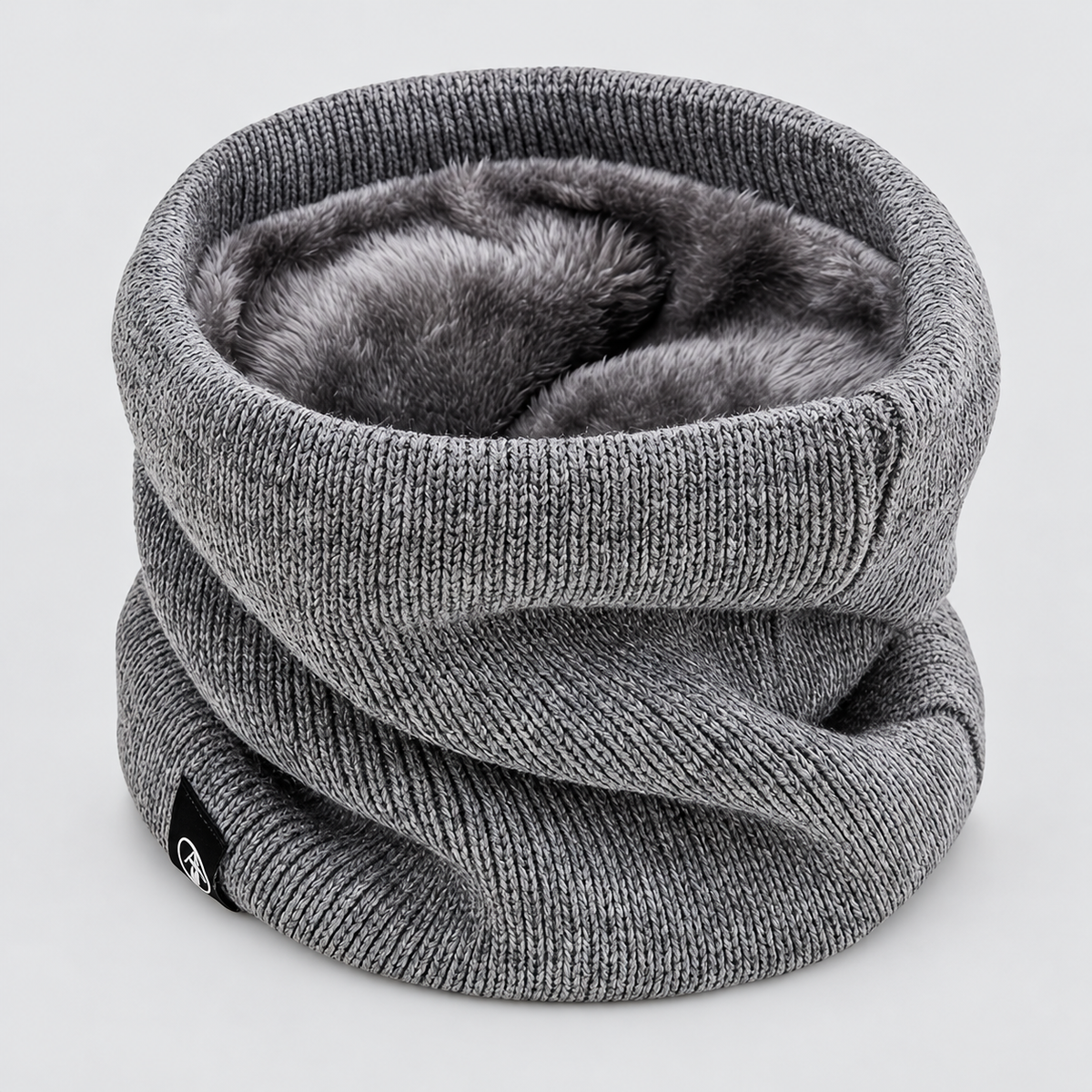 Scaldacollo Uomo in Maglia Foderato in Pile Snood