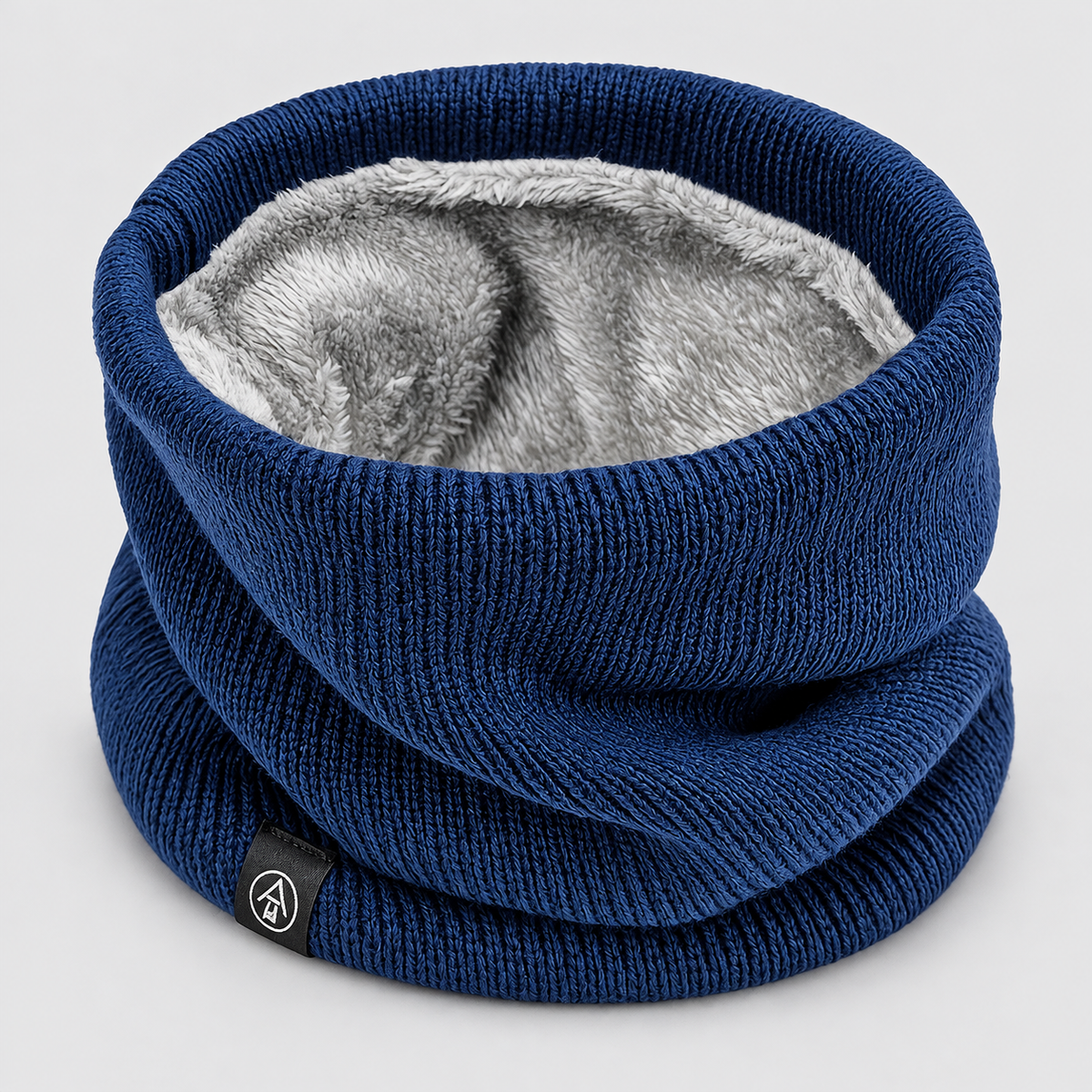 Scaldacollo Uomo in Maglia Foderato in Pile Snood