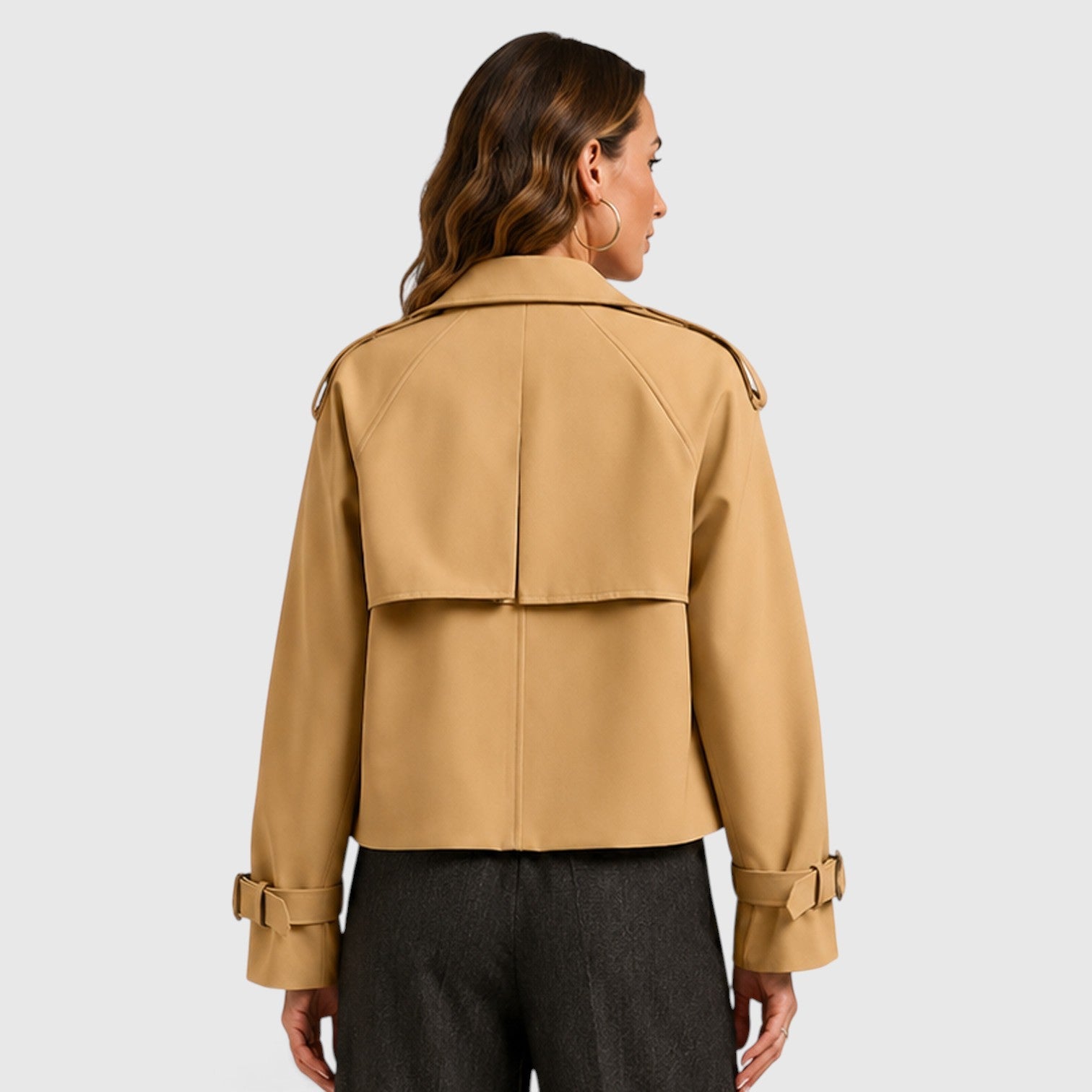 Trench Donna Doppiopetto Leggero Smart Casual