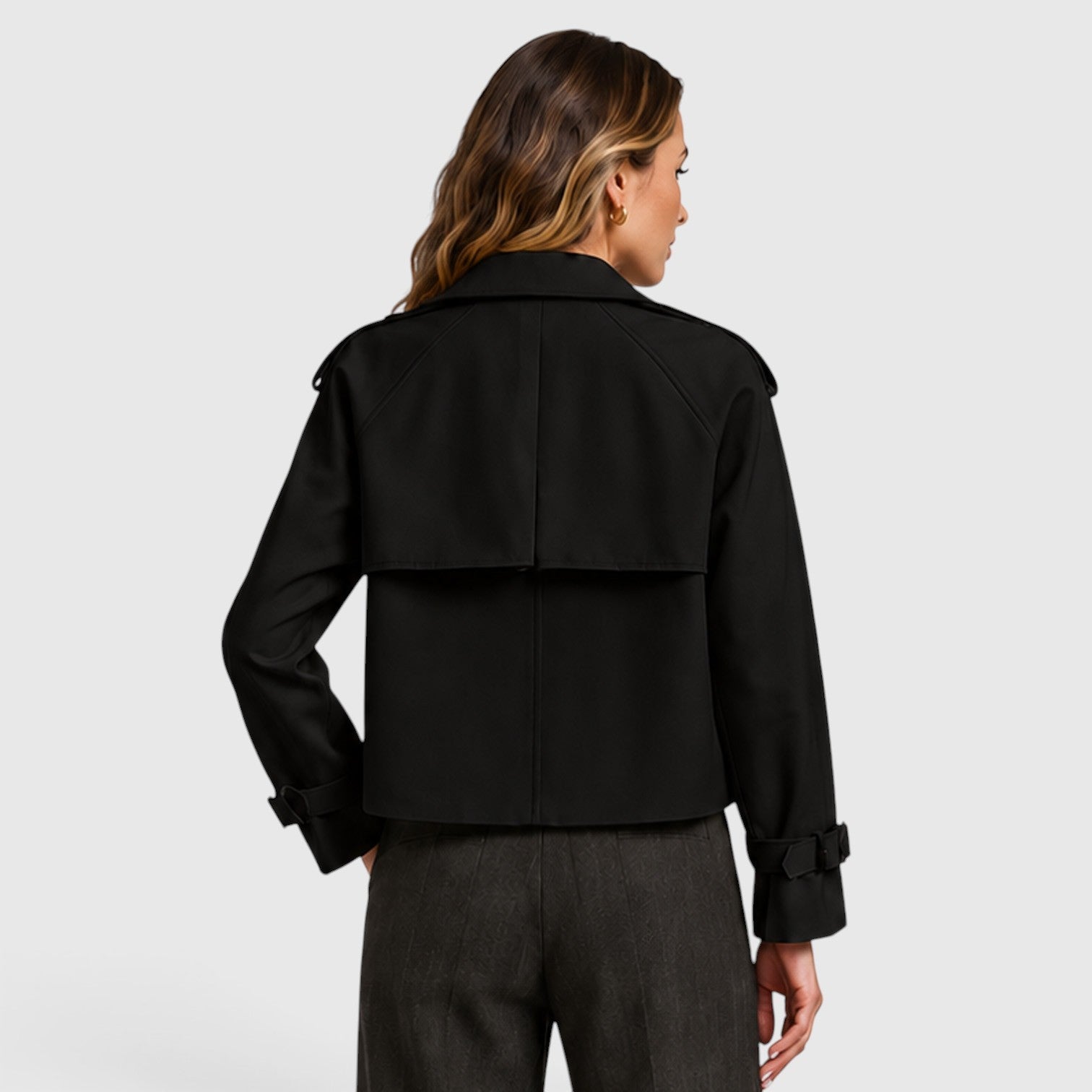 Trench Donna Doppiopetto Leggero Smart Casual
