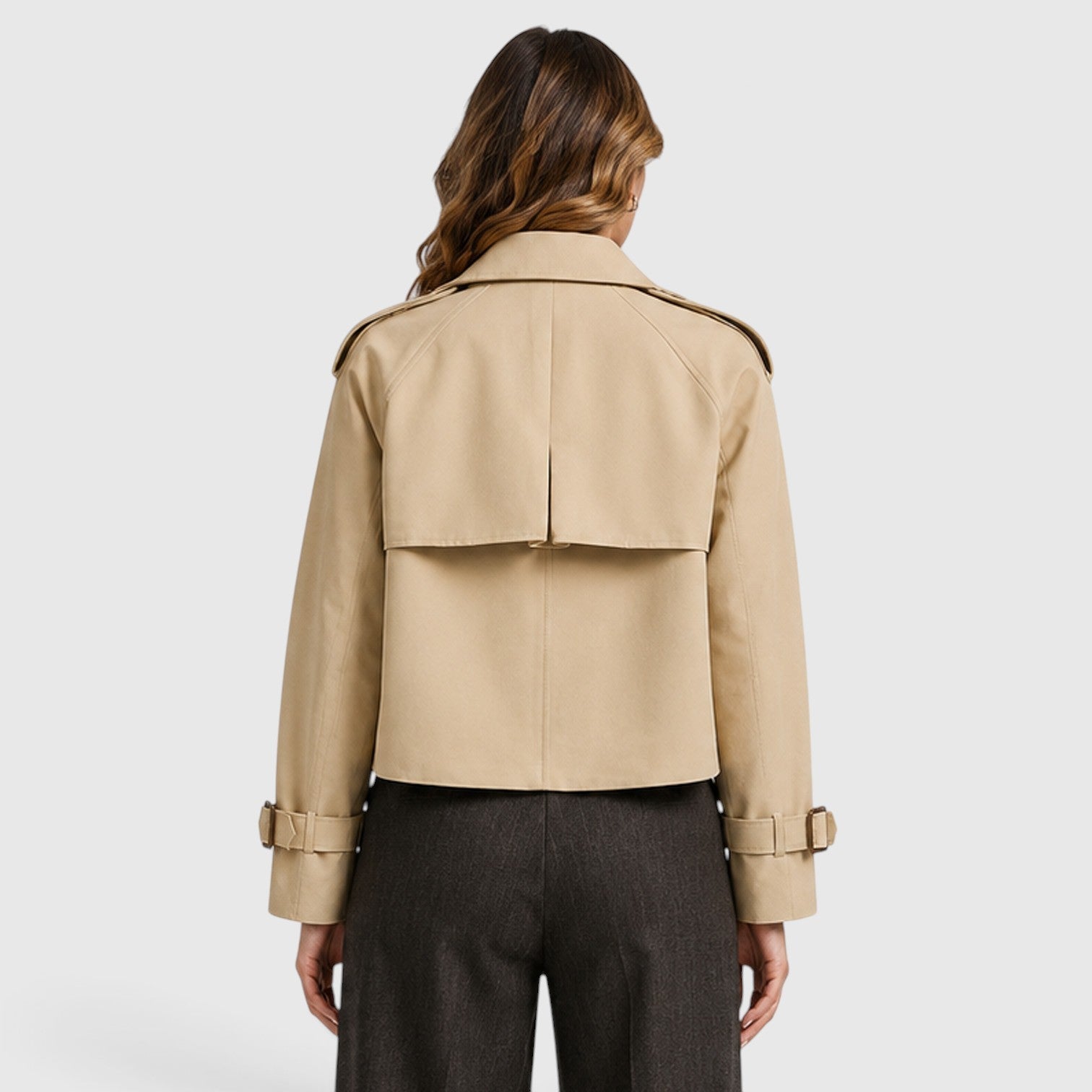 Trench Donna Doppiopetto Leggero Smart Casual