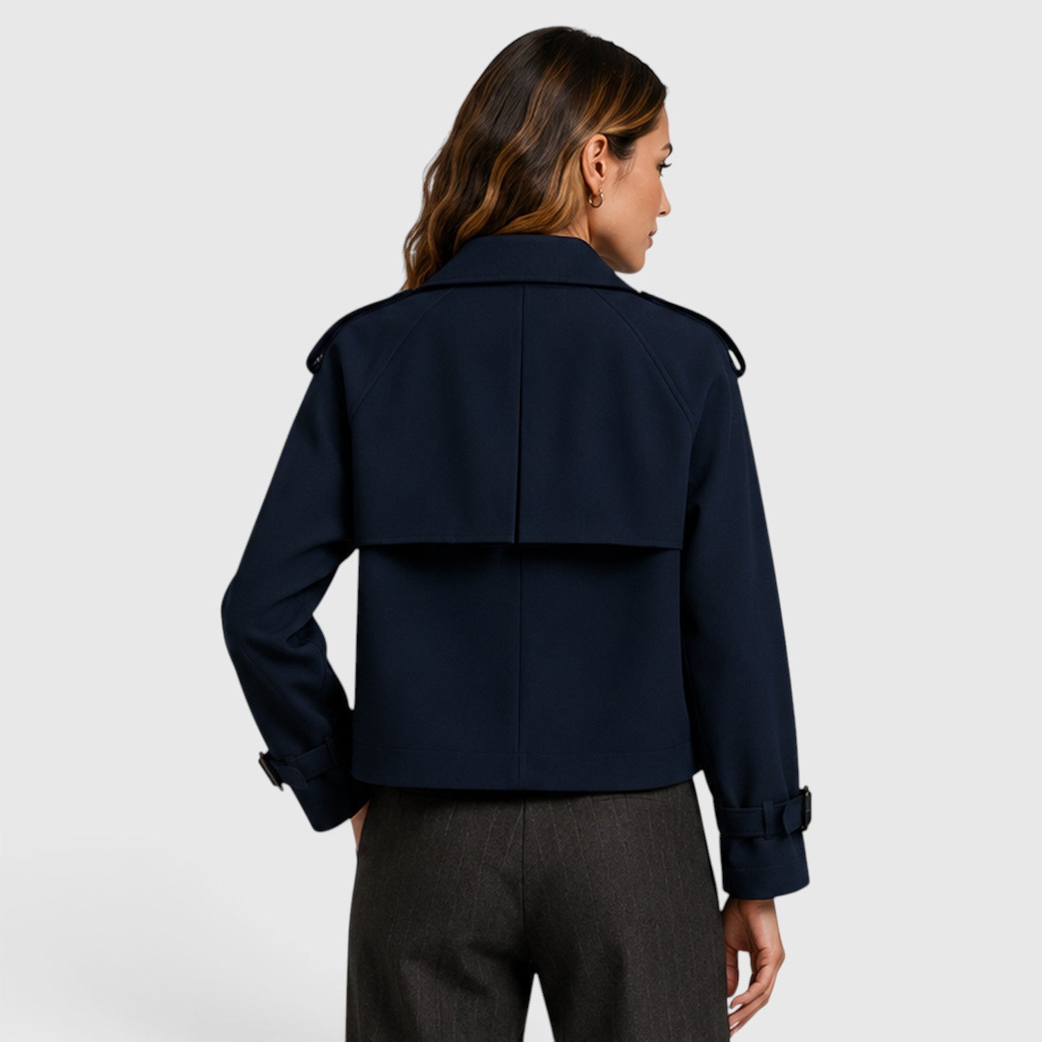 Trench Donna Doppiopetto Leggero Smart Casual
