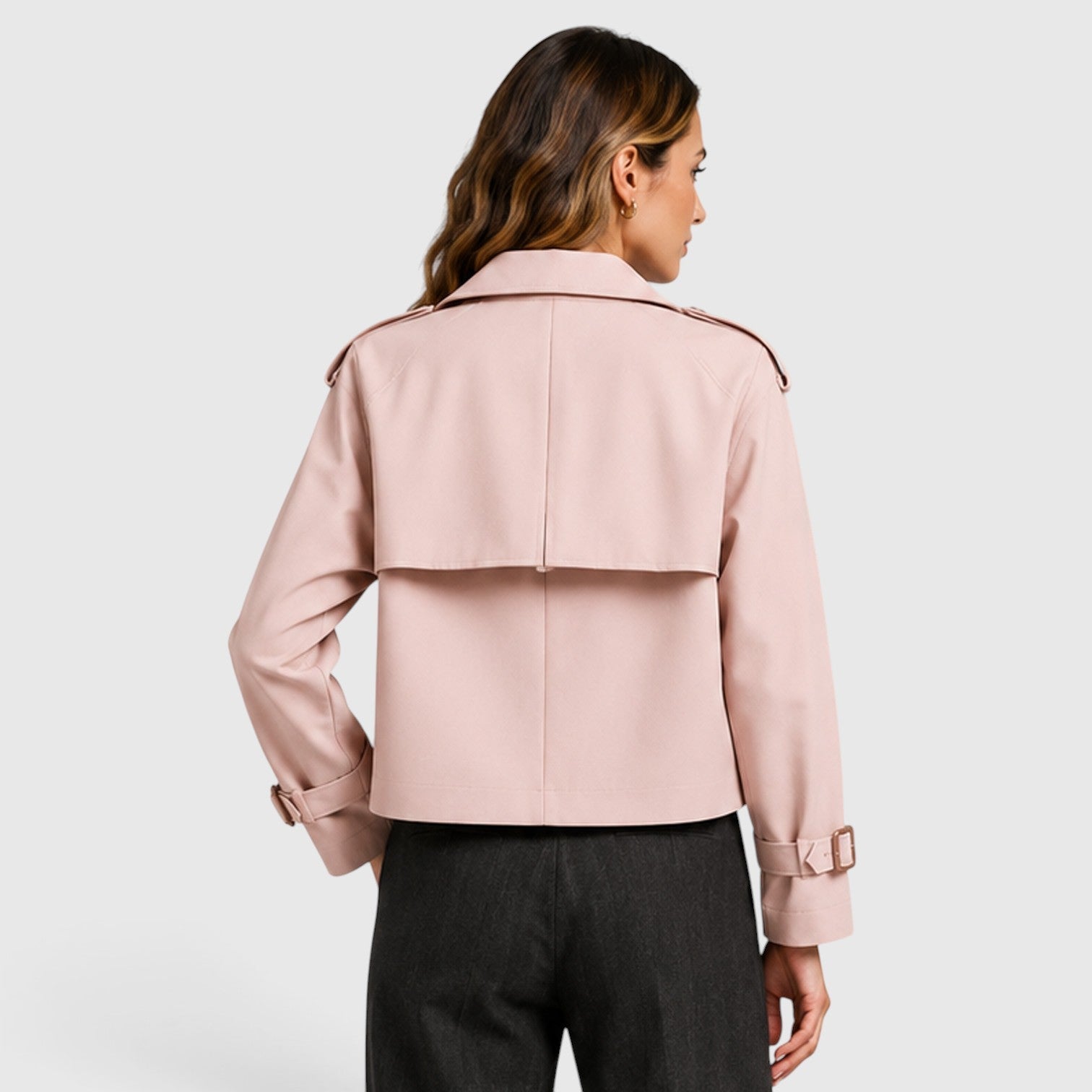 Trench Donna Doppiopetto Leggero Smart Casual