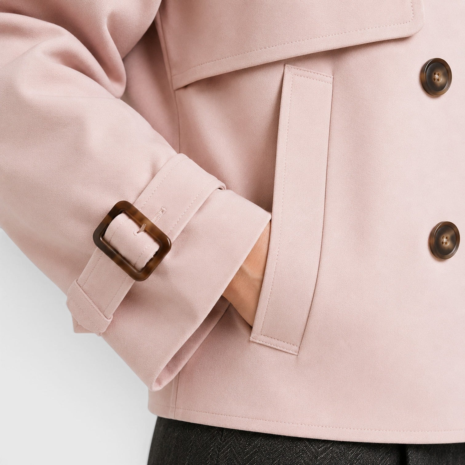 Trench Donna Doppiopetto Leggero Smart Casual