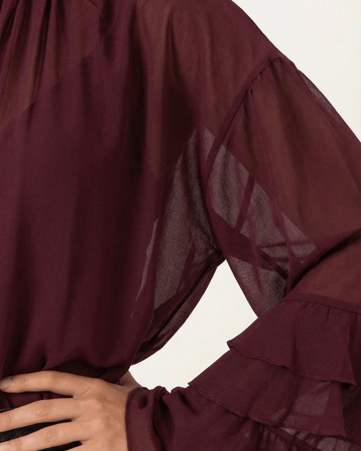 Aurazio Blusa Trasparente da Donna