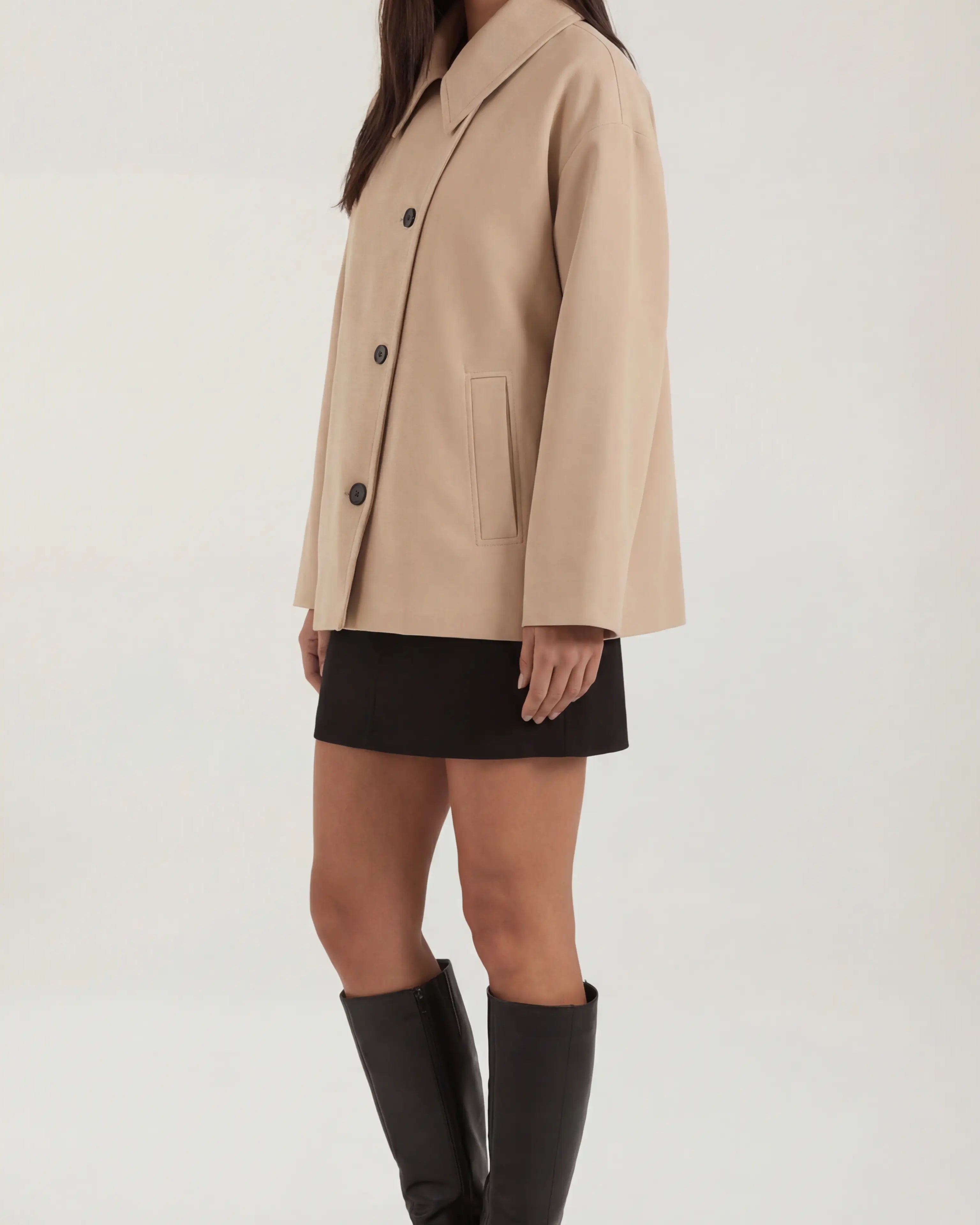 Aurazio Cappotto Oversize Asimmetrico Per Tutti