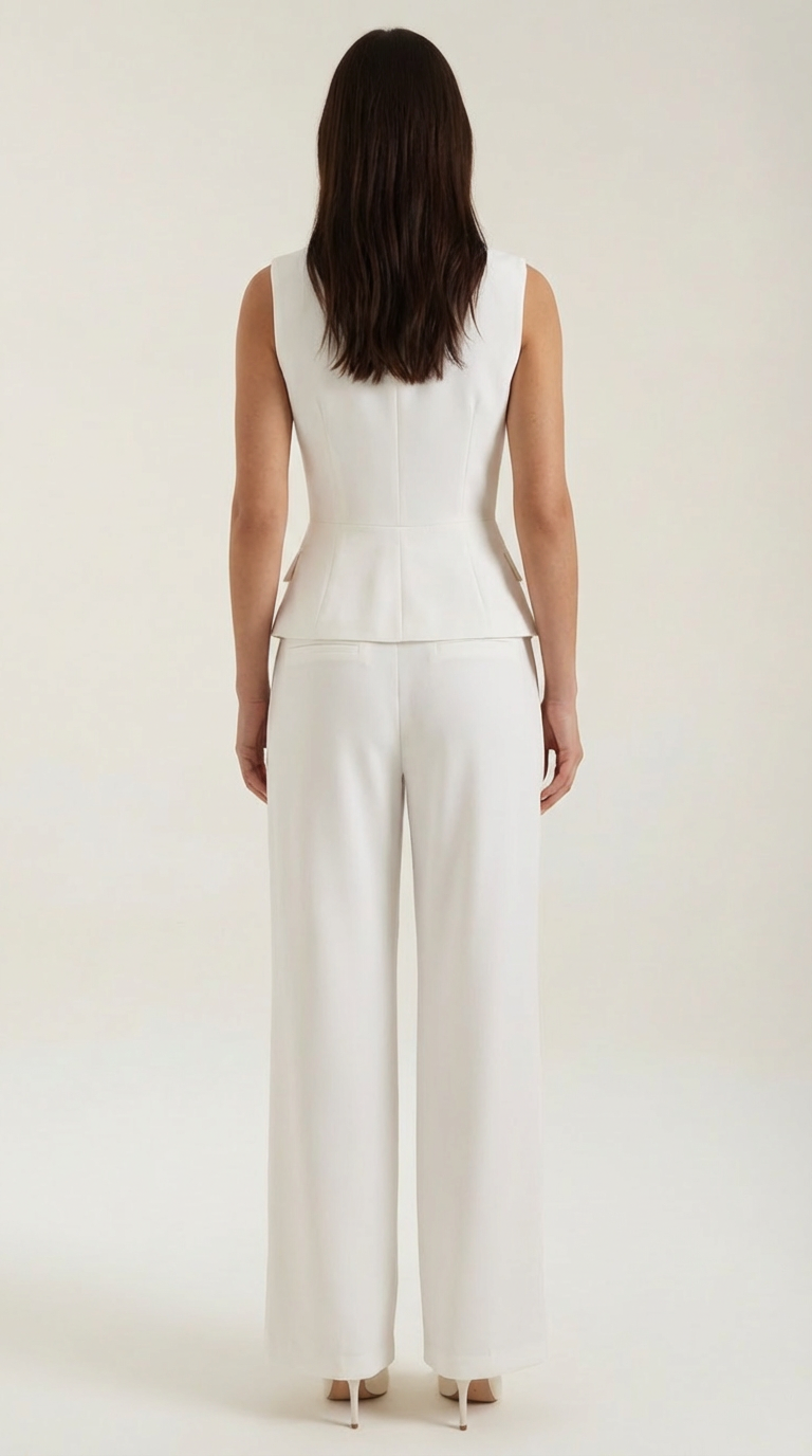 Aurazio Gilet e Pantaloni Coordinati per Donna