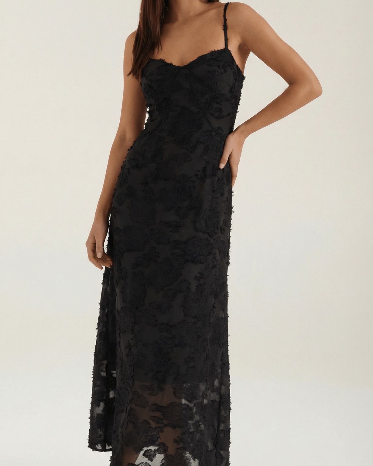 Aurazio Abito Maxi in Pizzo da Donna