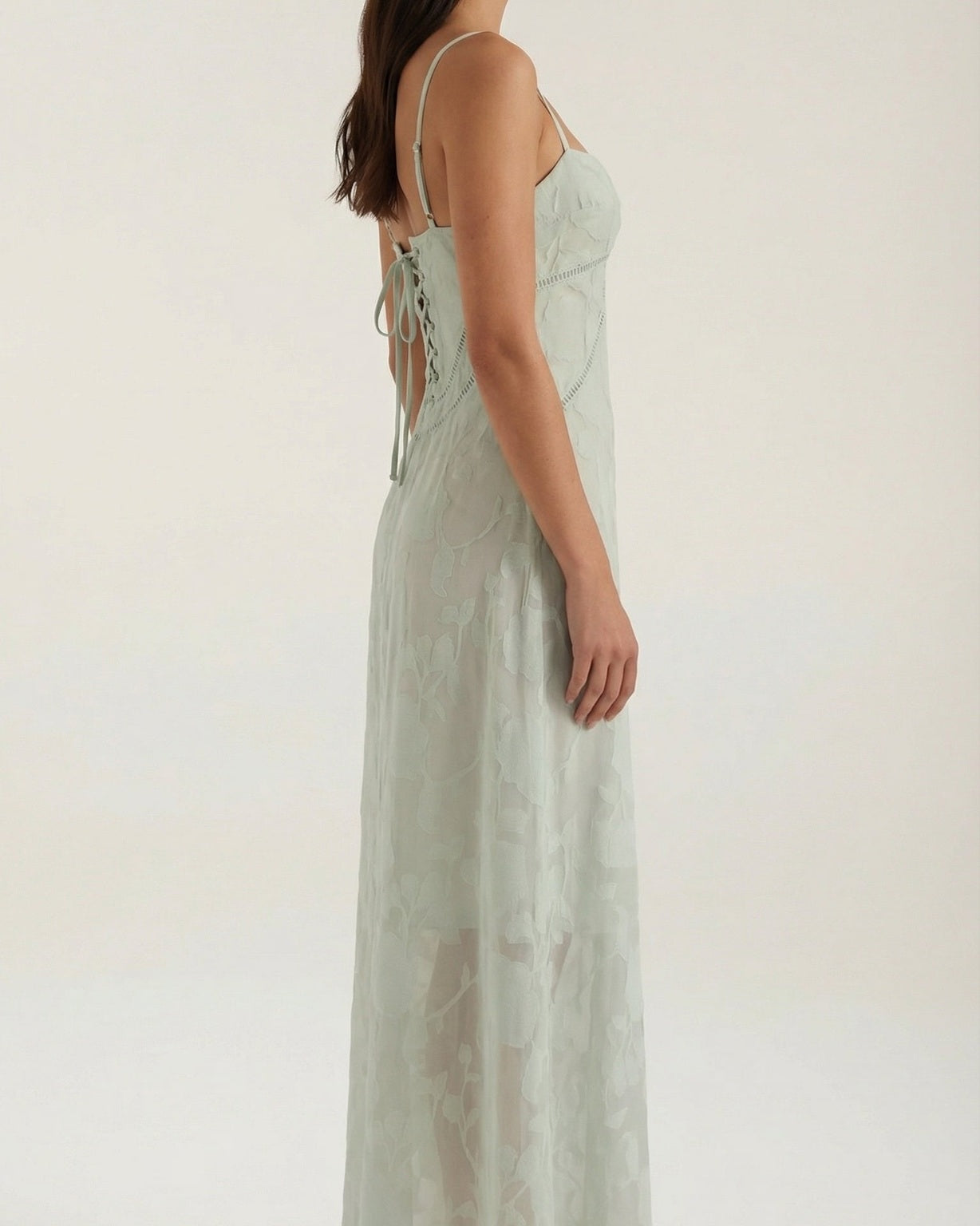 Aurazio Abito Maxi in Pizzo da Donna