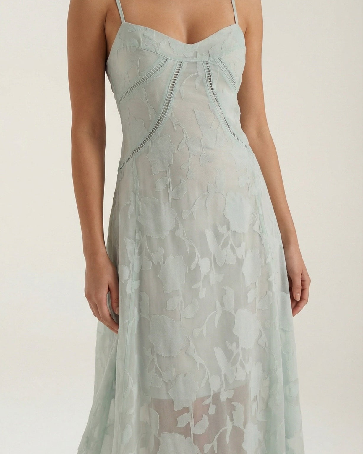 Aurazio Abito Maxi in Pizzo da Donna