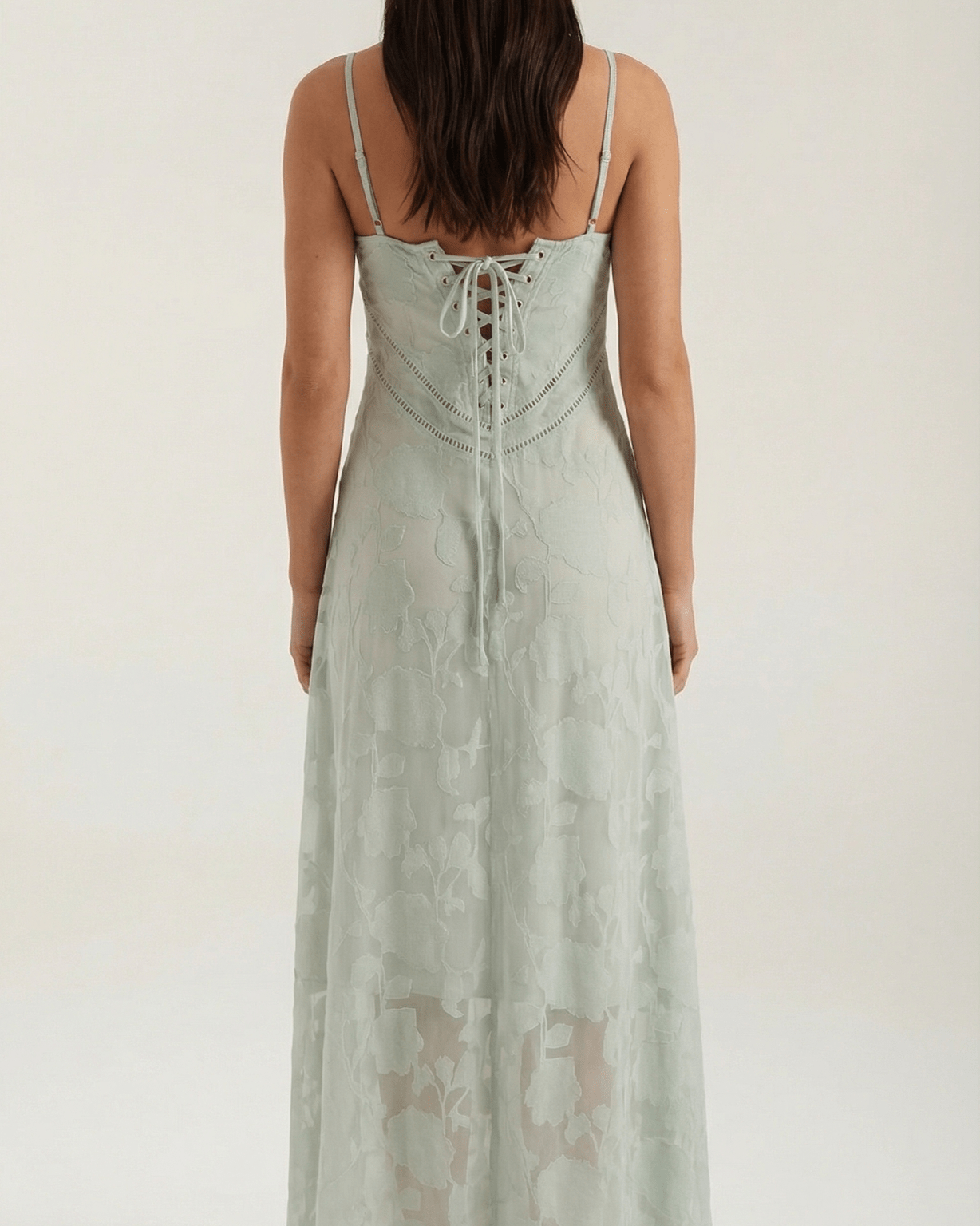 Aurazio Abito Maxi in Pizzo da Donna