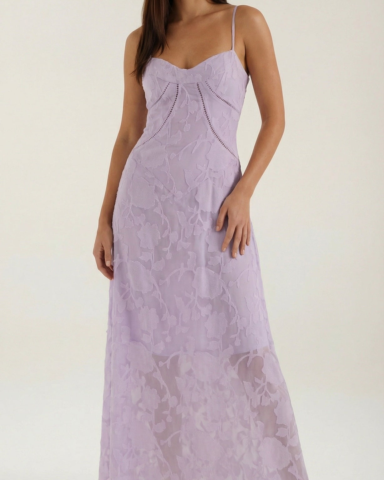 Aurazio Abito Maxi in Pizzo da Donna