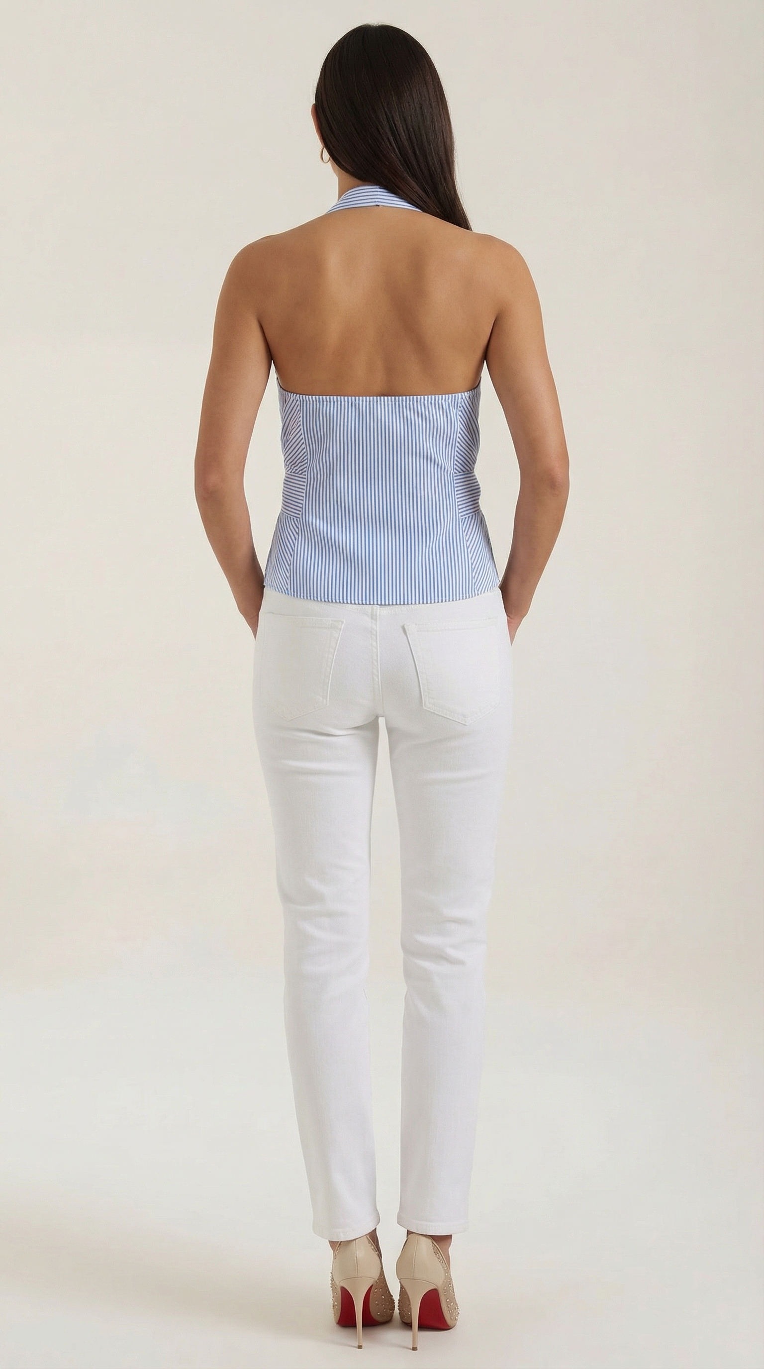 Aurazio Top Halter da Donna