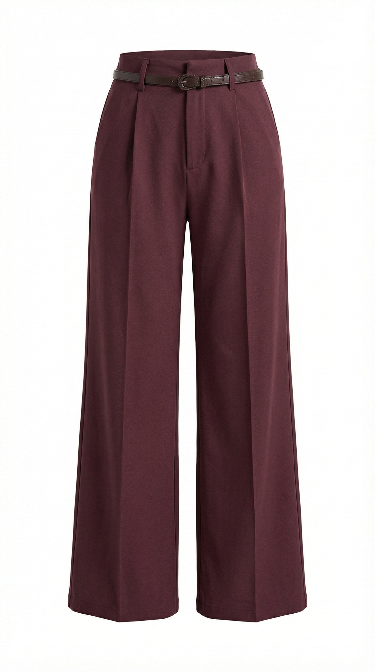 Pantaloni Donna a Gamba Larga Fluidi Eleganti Senza Tempo