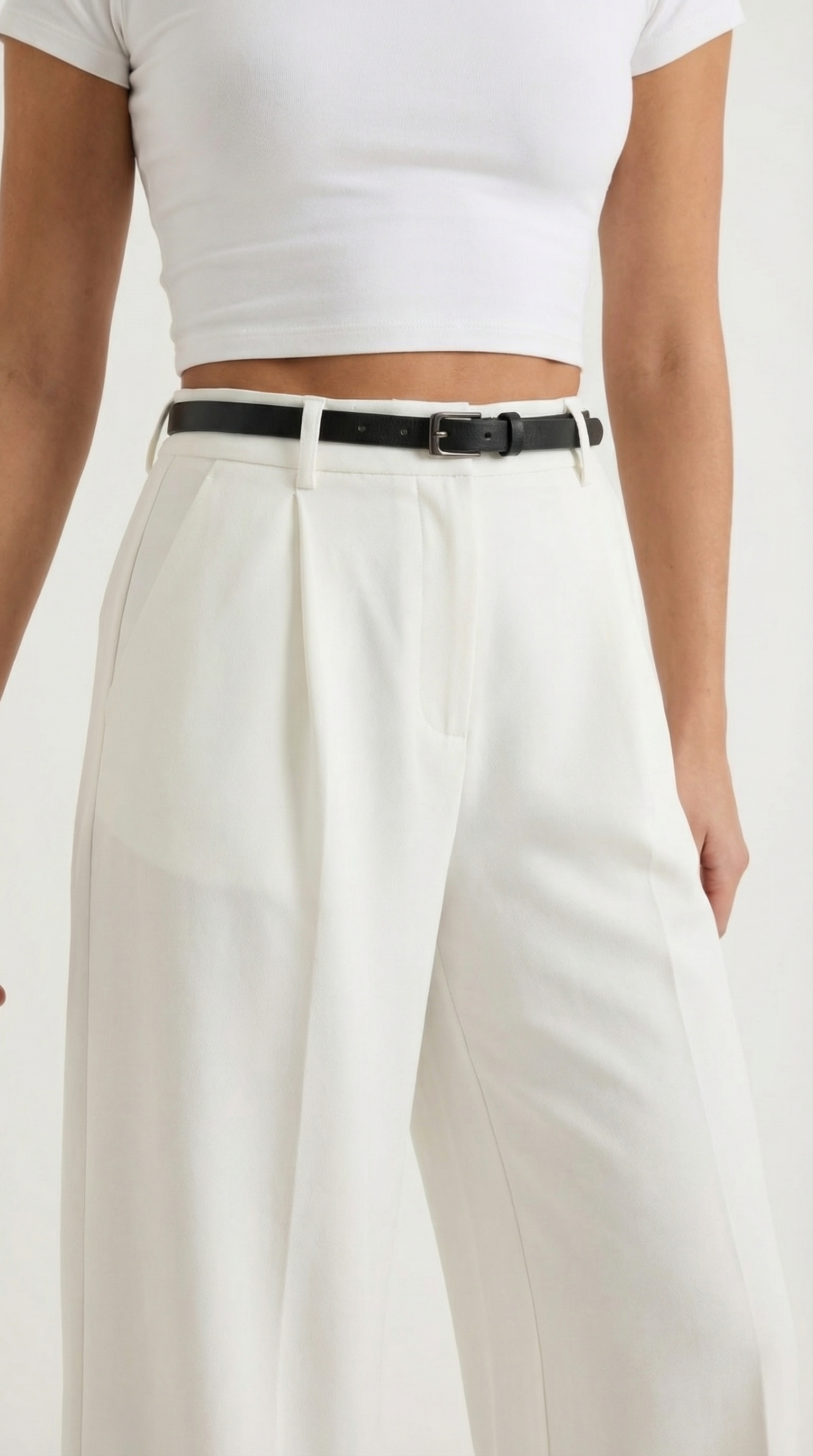 Pantaloni Donna a Gamba Larga Fluidi Eleganti Senza Tempo