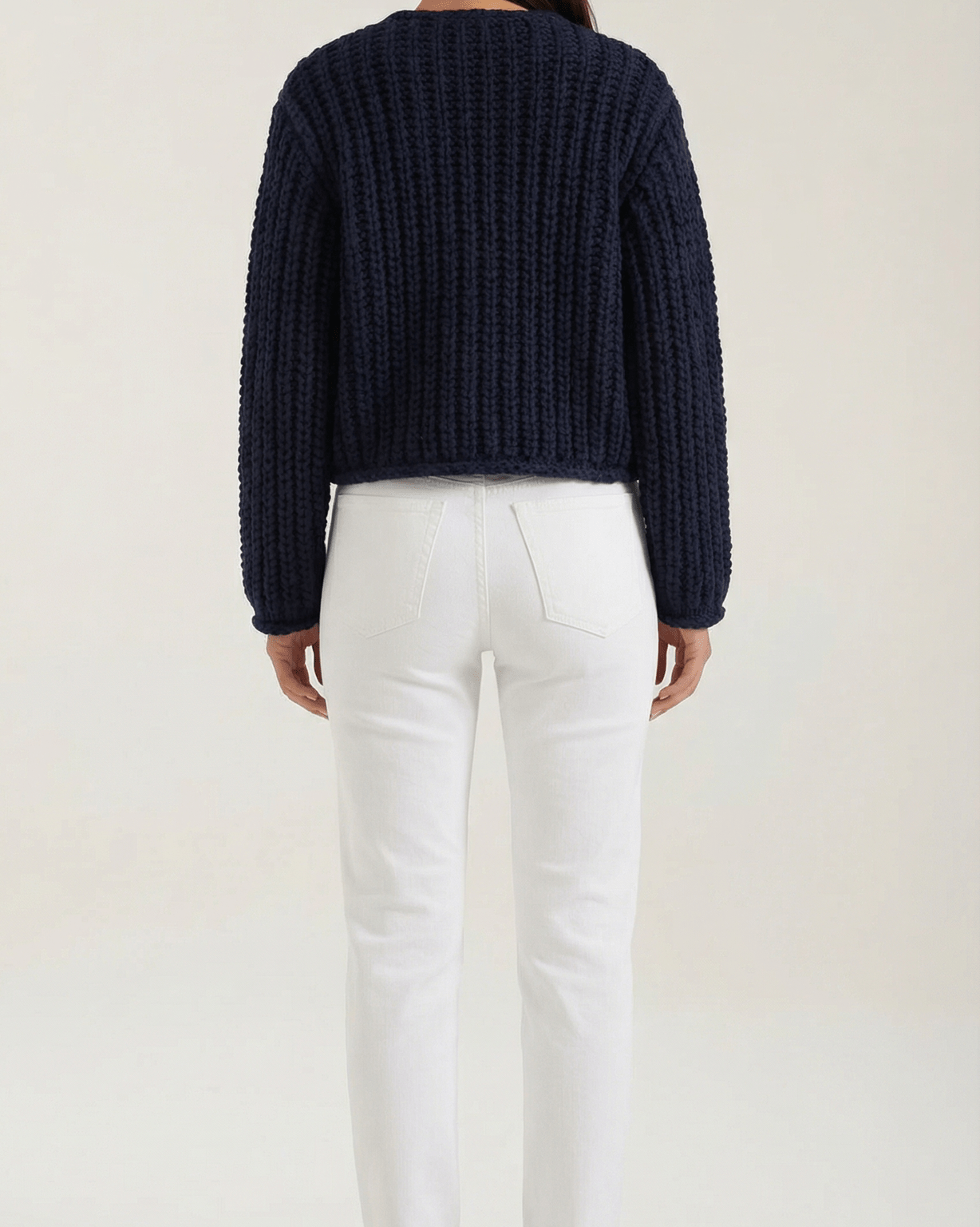 Aurazio Cardigan in Maglia Bottonata per Donna