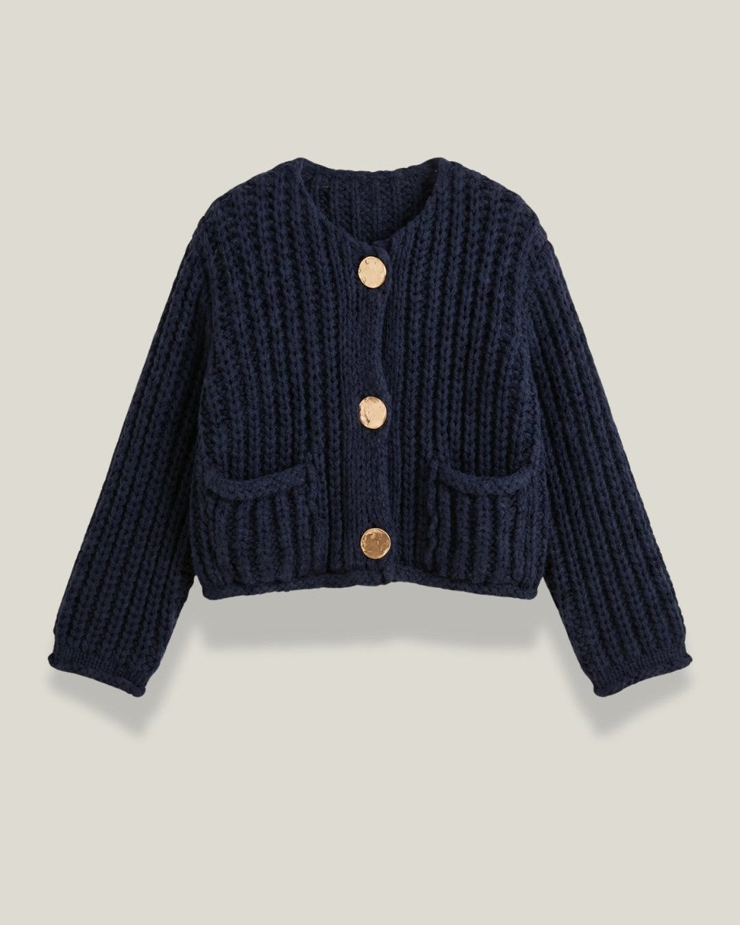 Aurazio Cardigan in Maglia Bottonata per Donna