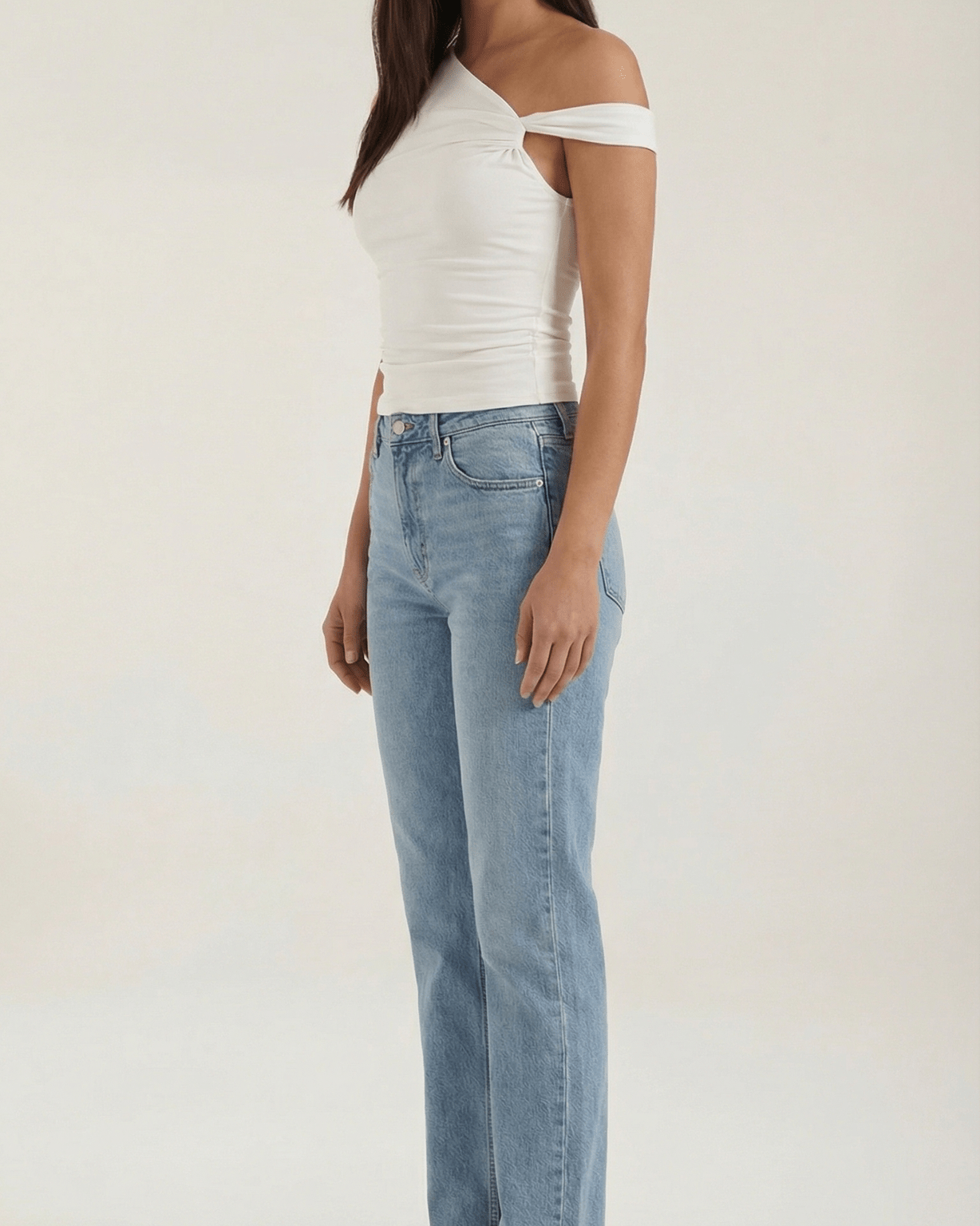 Aurazio Top Monospalla da Donna