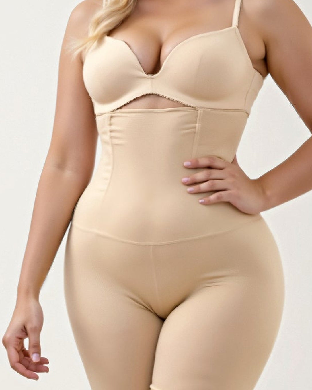 Aurazio Short Modellanti Vita Alta per Donna