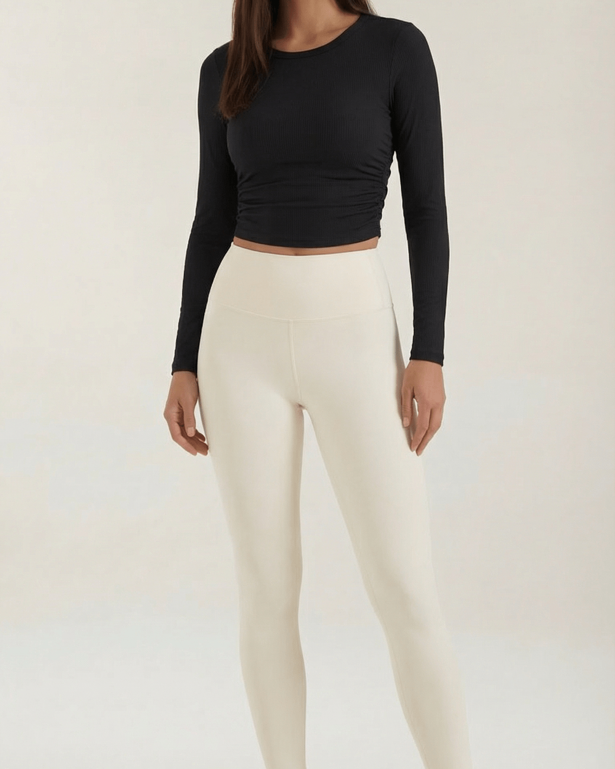 Aurazio Top Corto a Costine per Donna