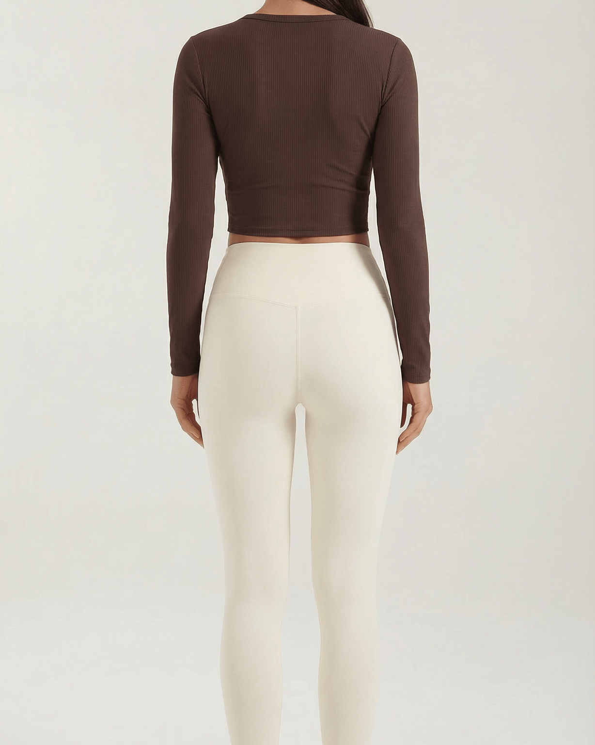 Aurazio Top Corto a Costine per Donna