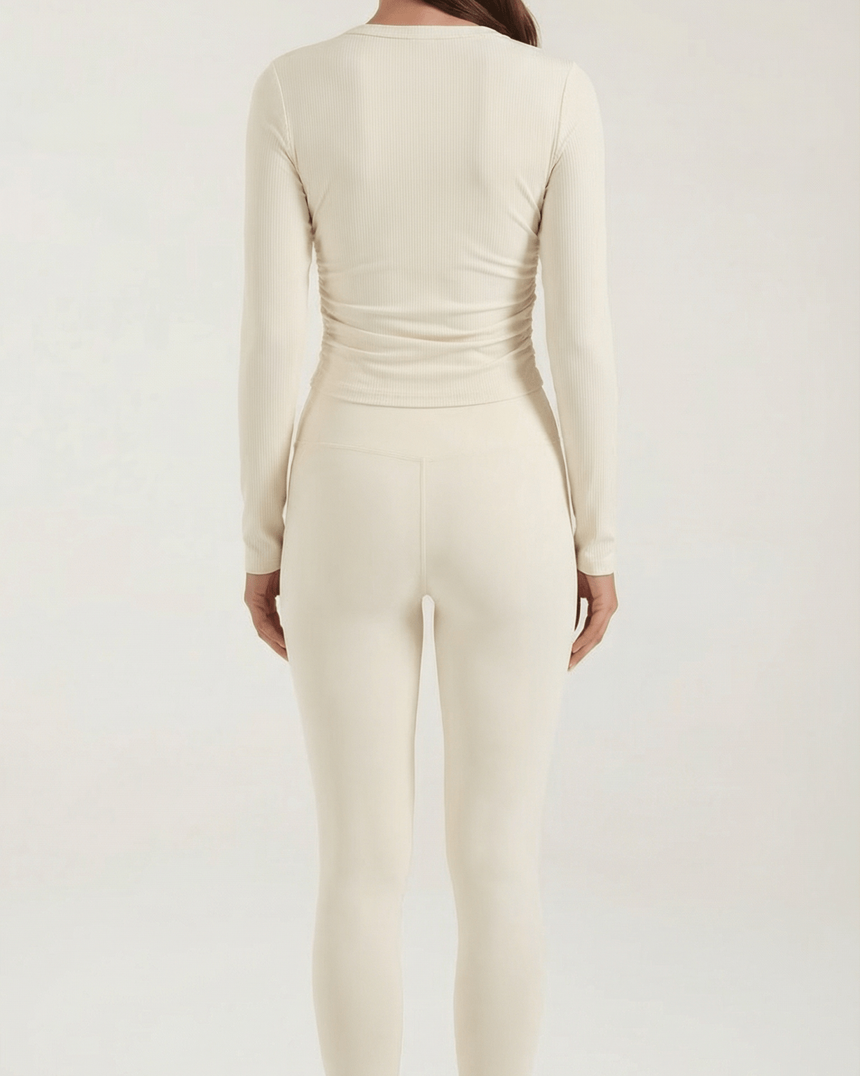 Aurazio Top Corto a Costine per Donna