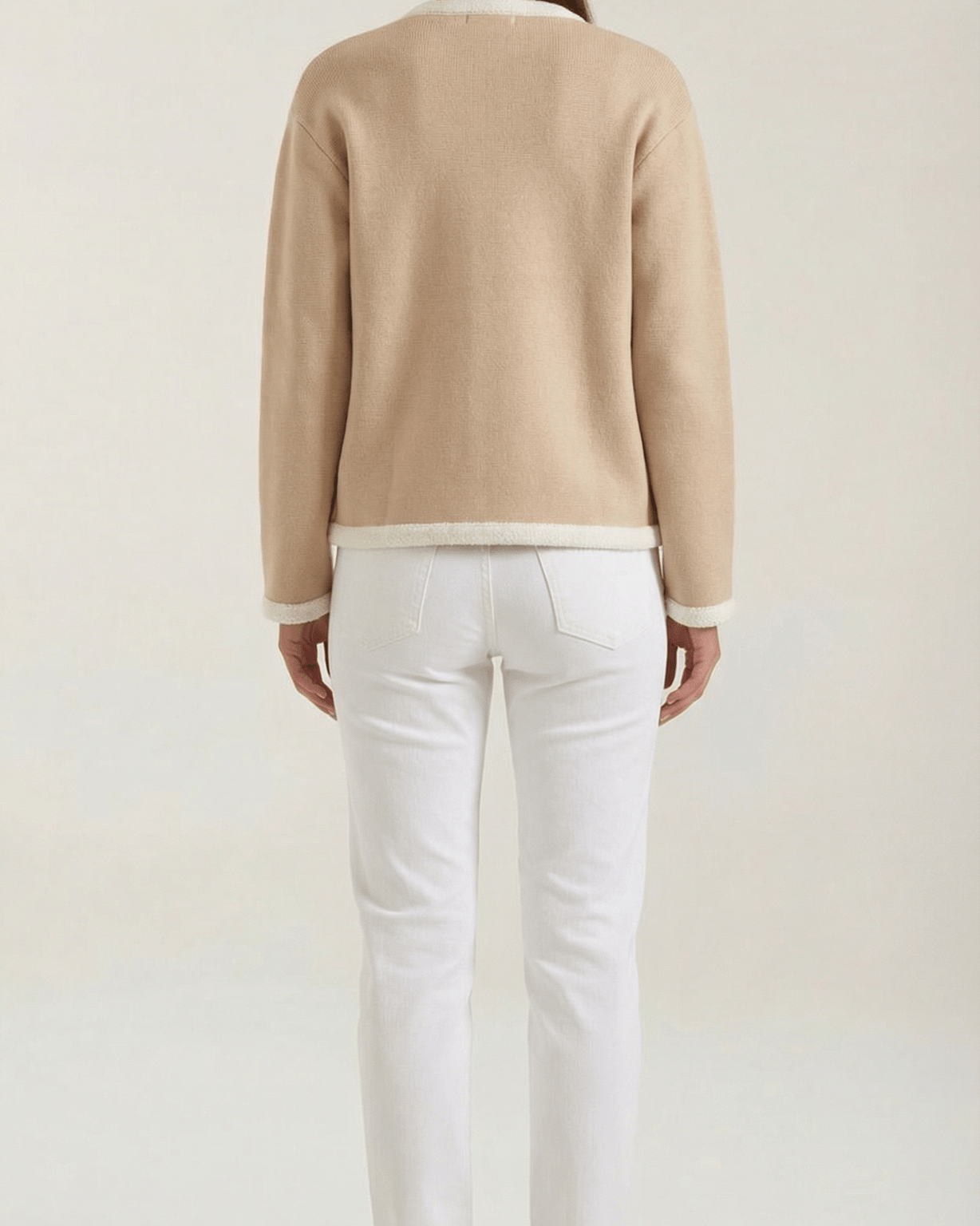 Aurazio Cardigan Classico in Maglia per Donna