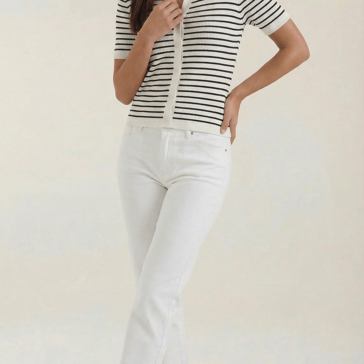 Aurazio Polo a Righe da Donna