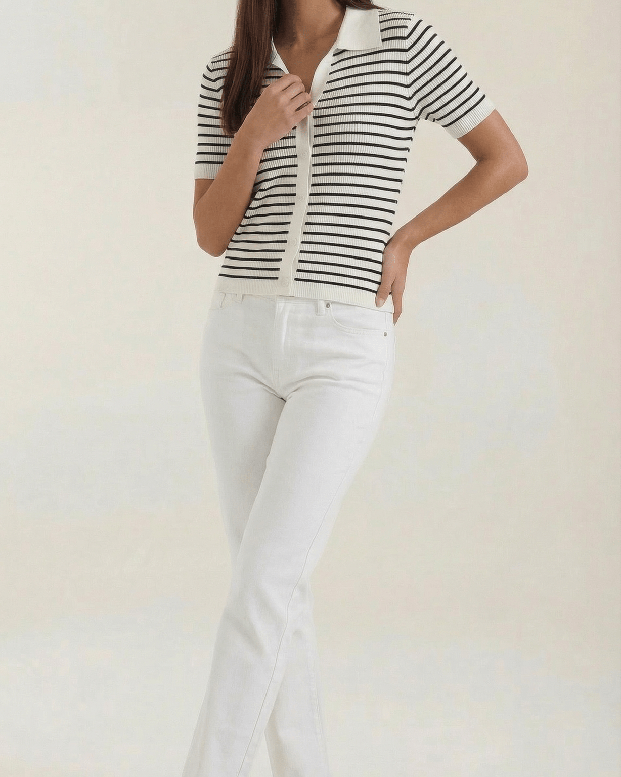 Aurazio Polo a Righe da Donna