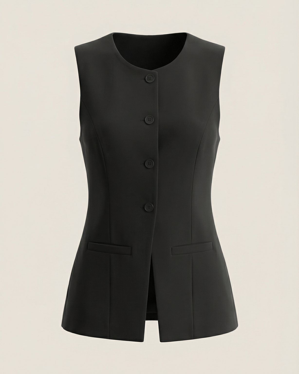 Aurazio Canotta con Bottoni Frontali da Donna